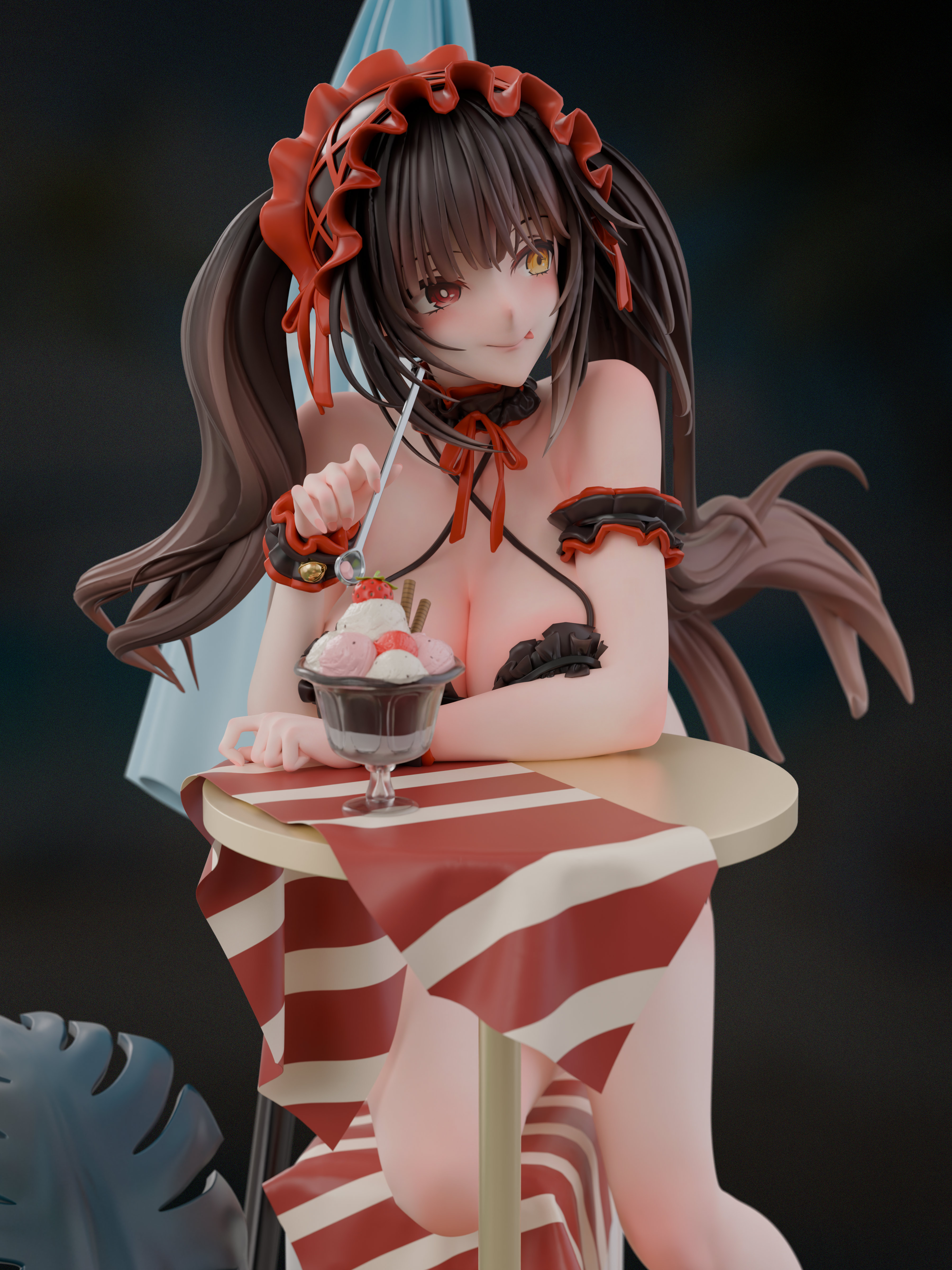 【Pre-sale】1/6 Scale Swimming Suit Tokisaki Kurumi-YMM Studio