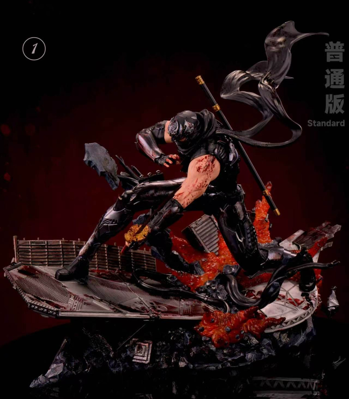 【Pre-sale】1/4 Scale Ryu Hayabusa-Ninja Gaiden-SWORD and WING Studio