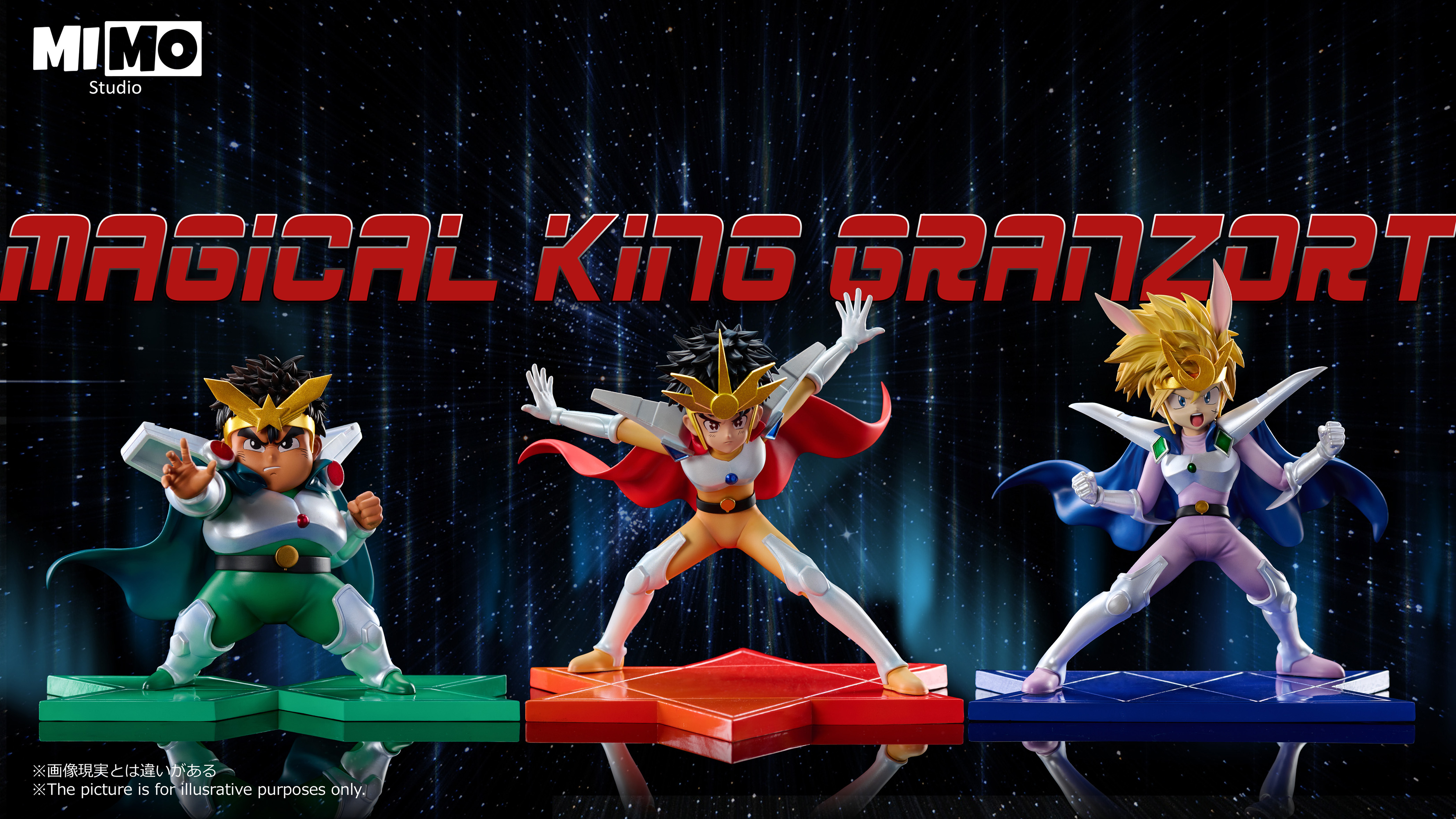 【Pre-sale】Rabi and Gas Yamamoto-Magical King Granzort-Mimo Studio
