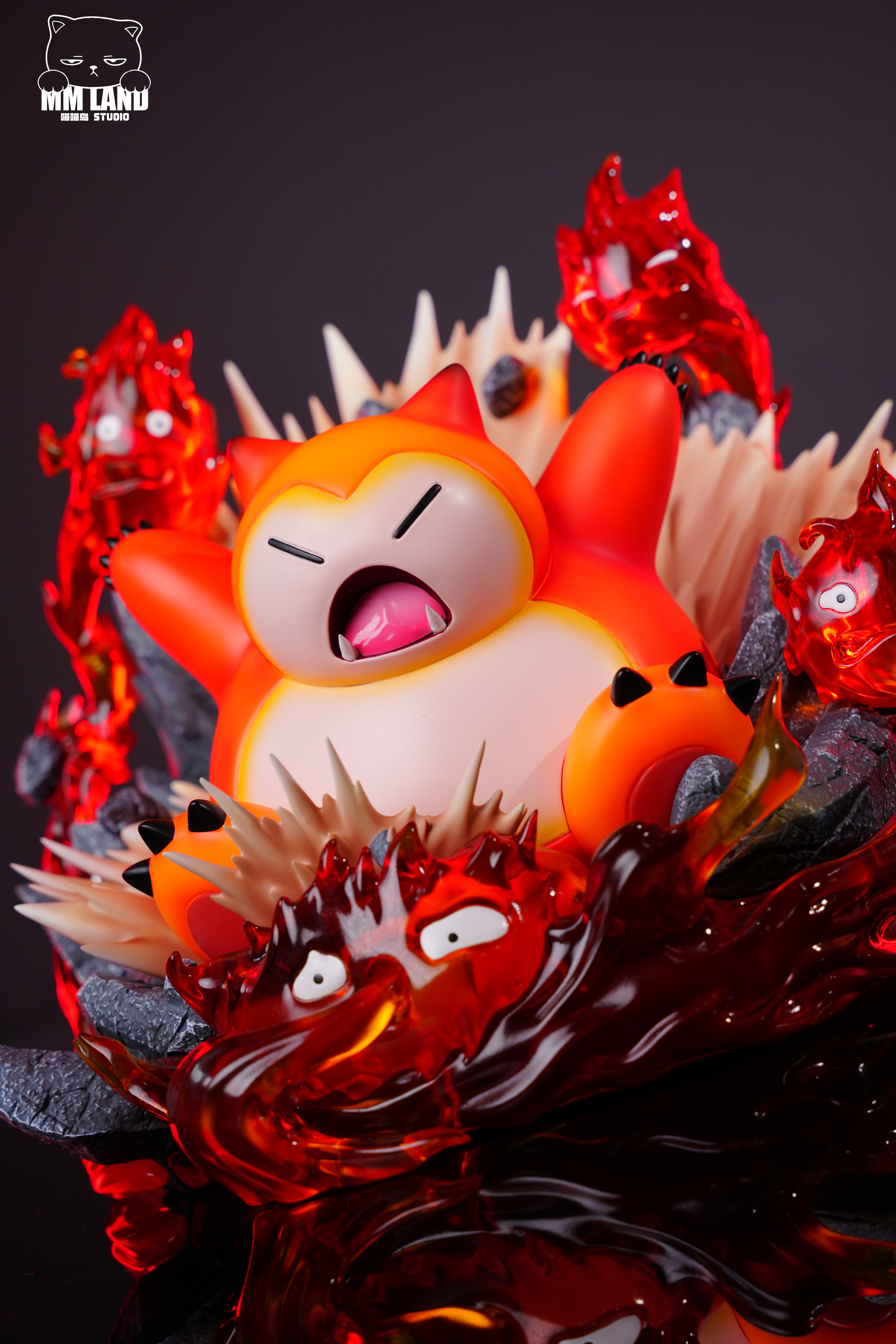 【Pre-sale】Snorlax WITH Calcifer-Pokemon-MMLAND Studio