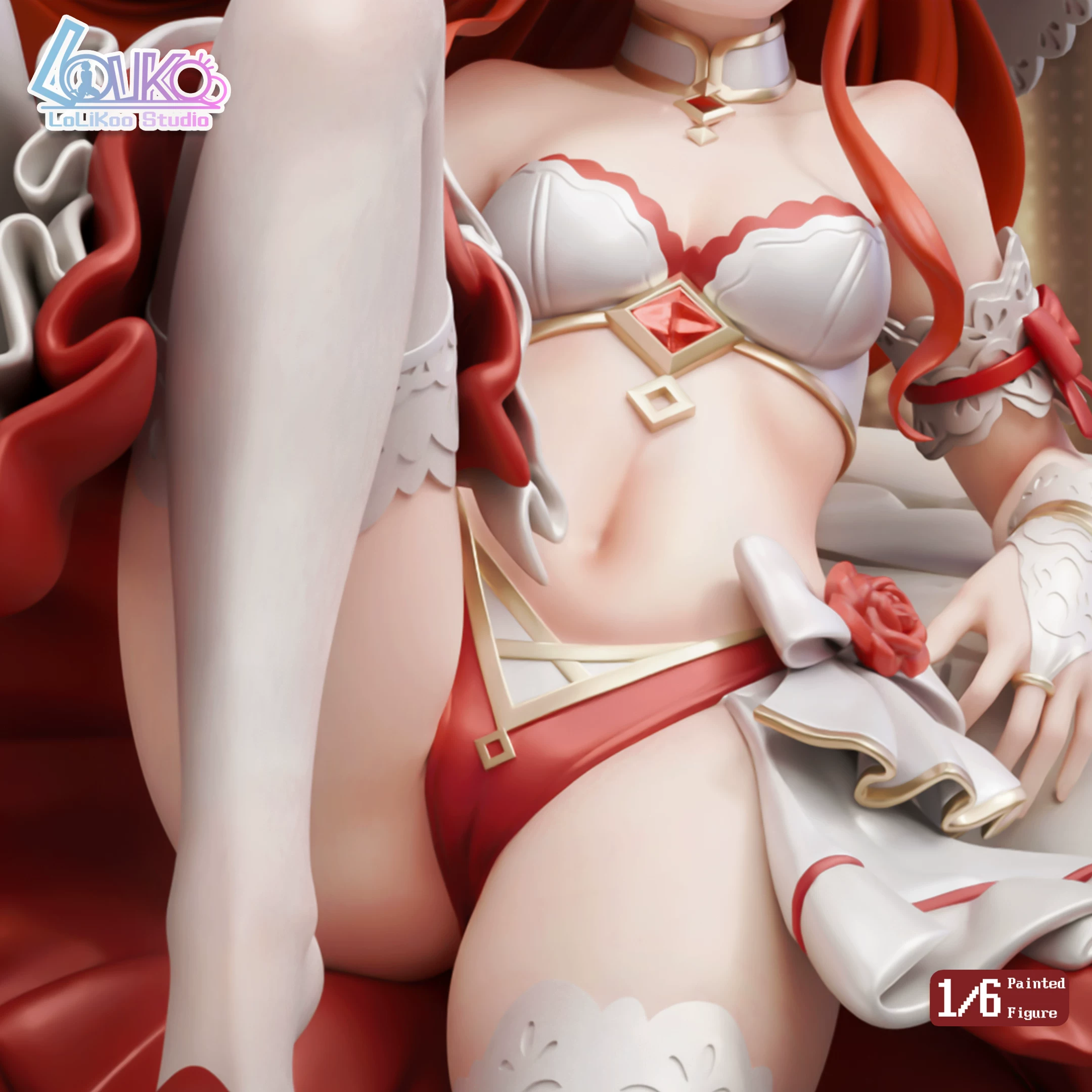 【Pre-sale】1/6 Scale Wedding Dress Eris Boreas Greyrat-Mushoku Tensei: Jobless Reincarnation‌-Lolikoo Studio