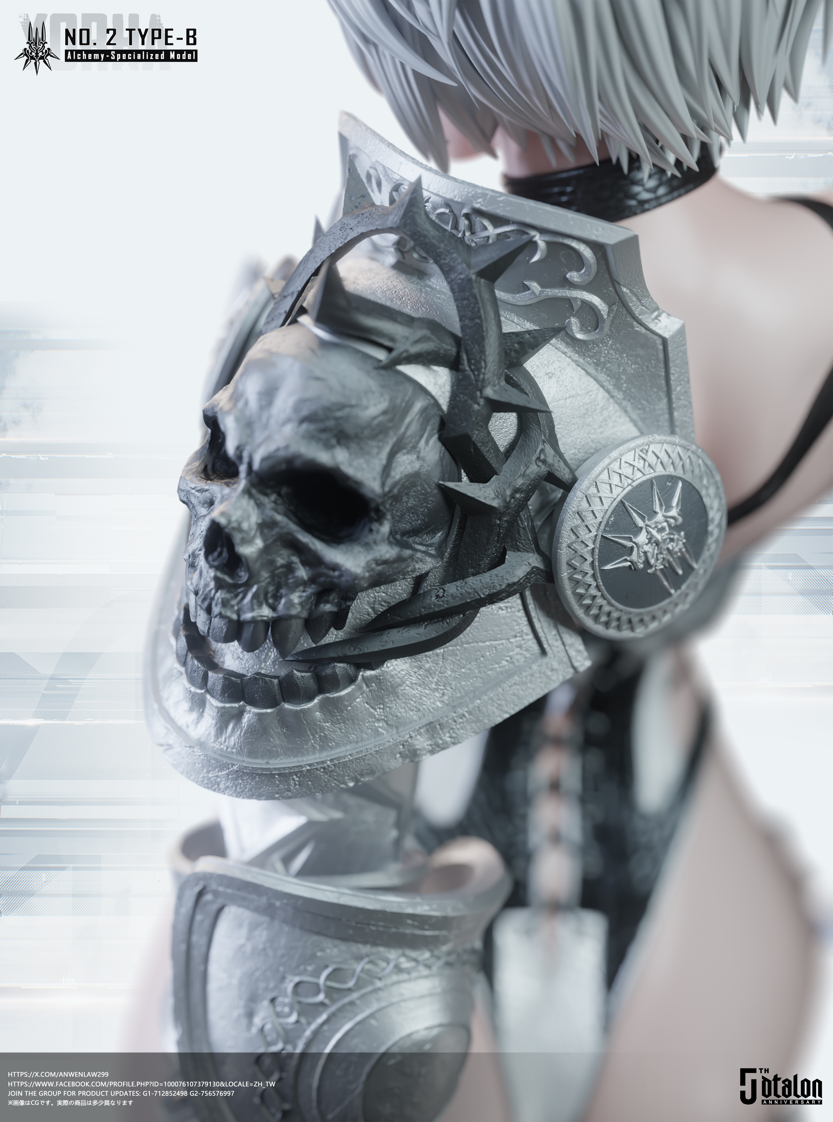【Pre-sale】1/4 Scale NieR 2B-NieR:Automata-Dtalon Production Studio