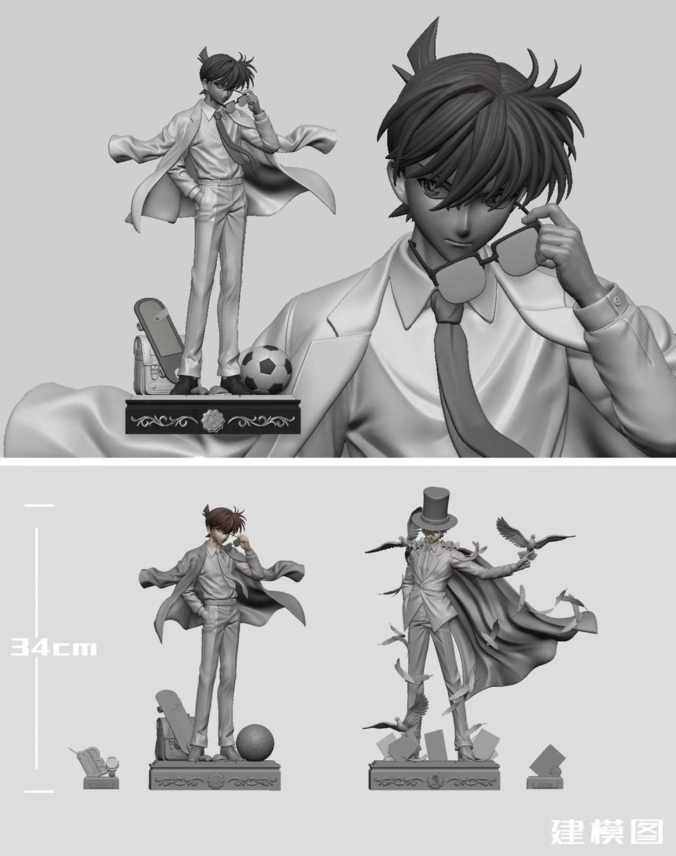 【Pre-sale】1/6 Scale Shinichi Kudo-Detective Conan-HW Studio