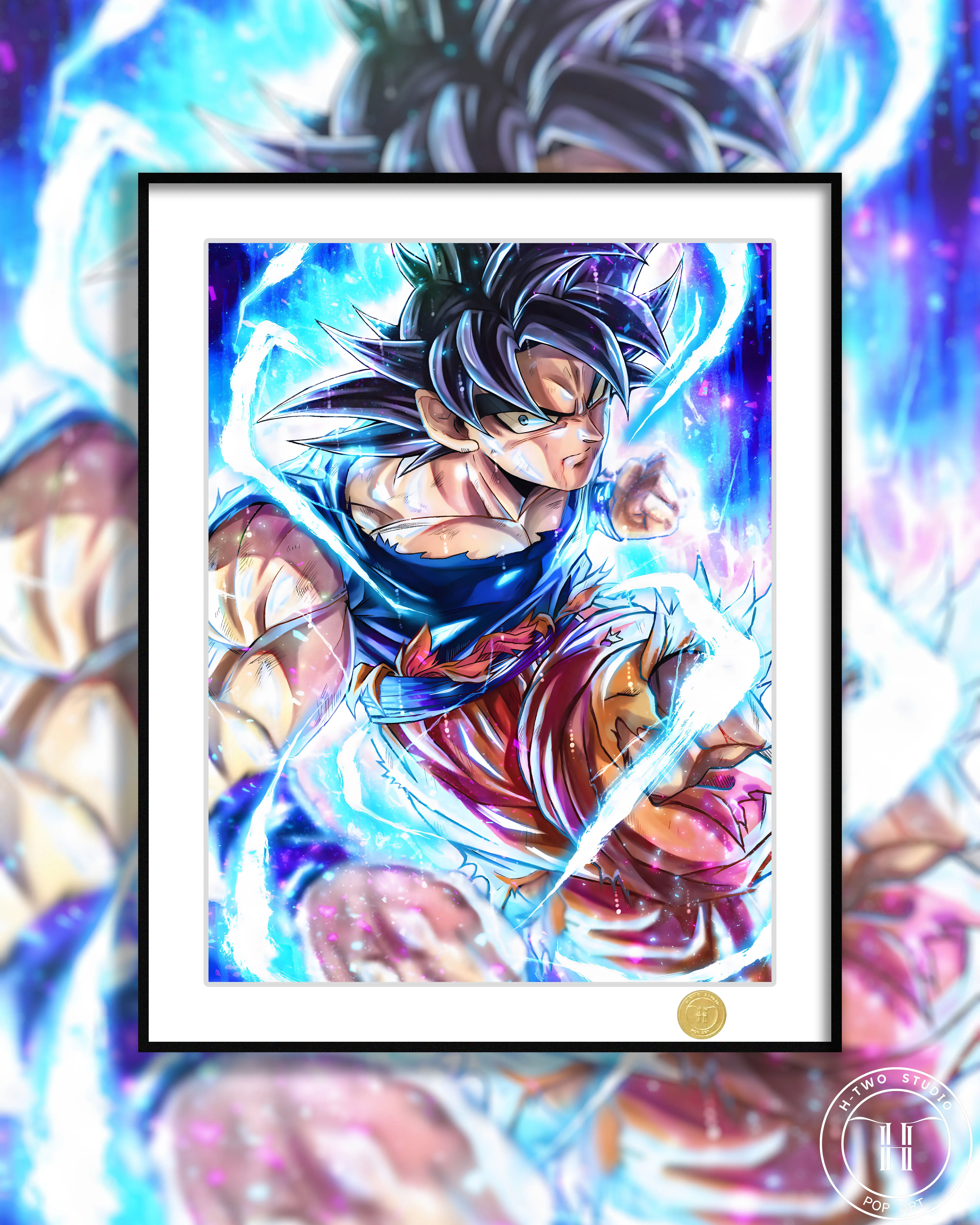 【Pre-sale】Decorative Painting of Goku-Dragon Ball-H2 Studio