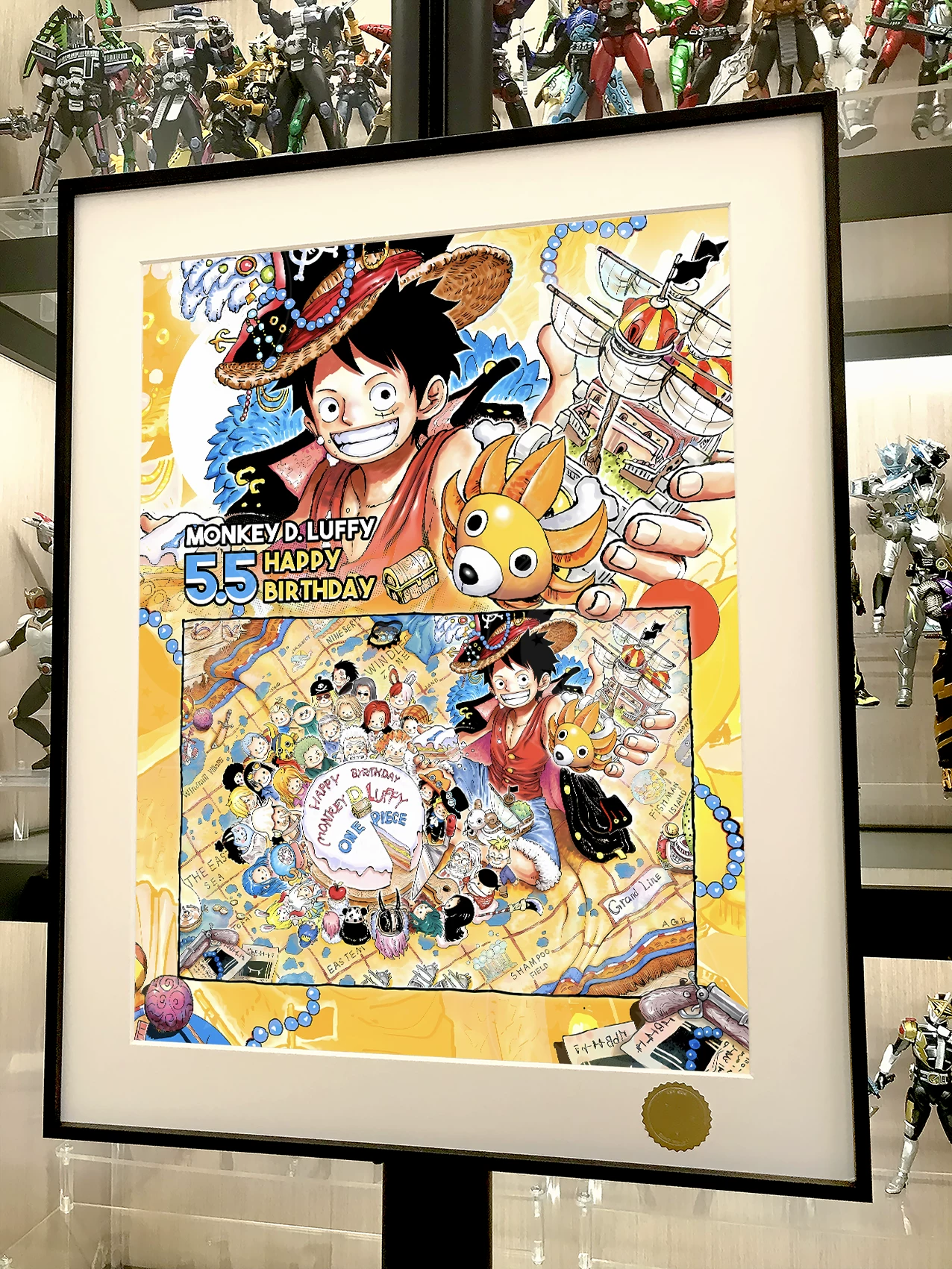 【Pre-sale】Decorative Painting of Happy Birthday Luffy-XingKong Studio