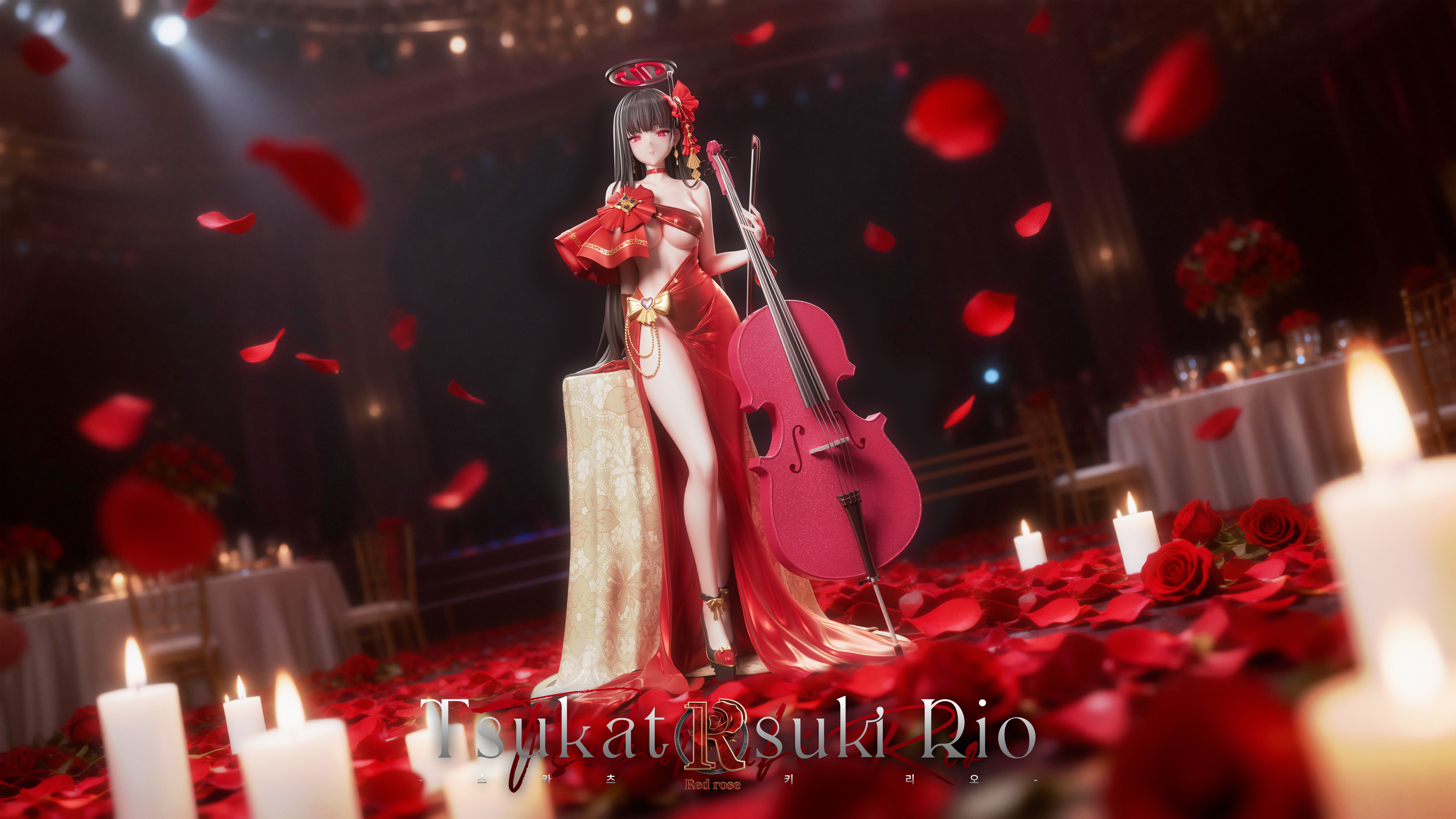 【Pre-sale】1/6 Scale Tsukatsuki Rio-Blue Archive-Red Rose Studio