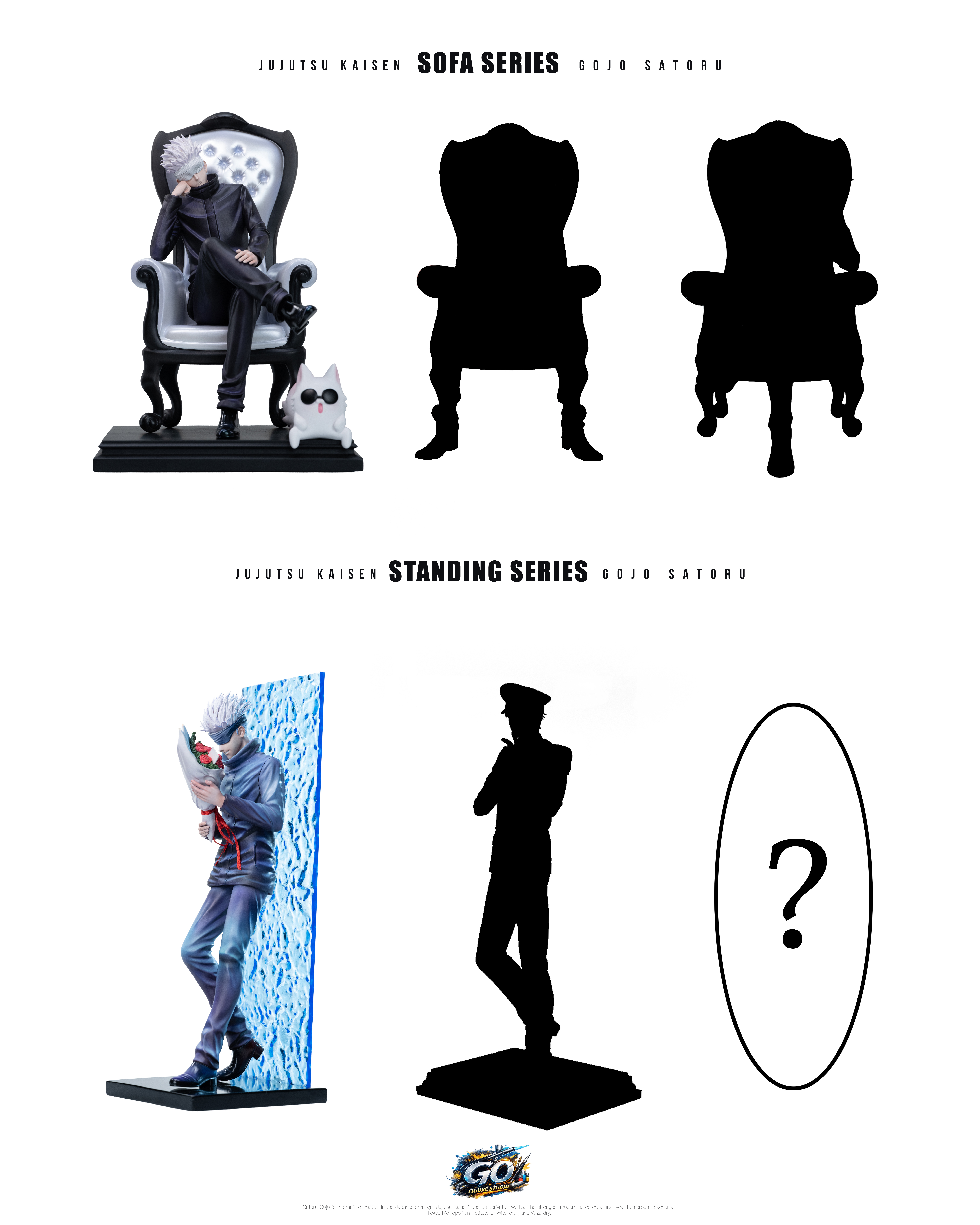 【Pre-sale】1/6 Scale Gojo-Jujutsu Kaisen-GO FIGURE Studio