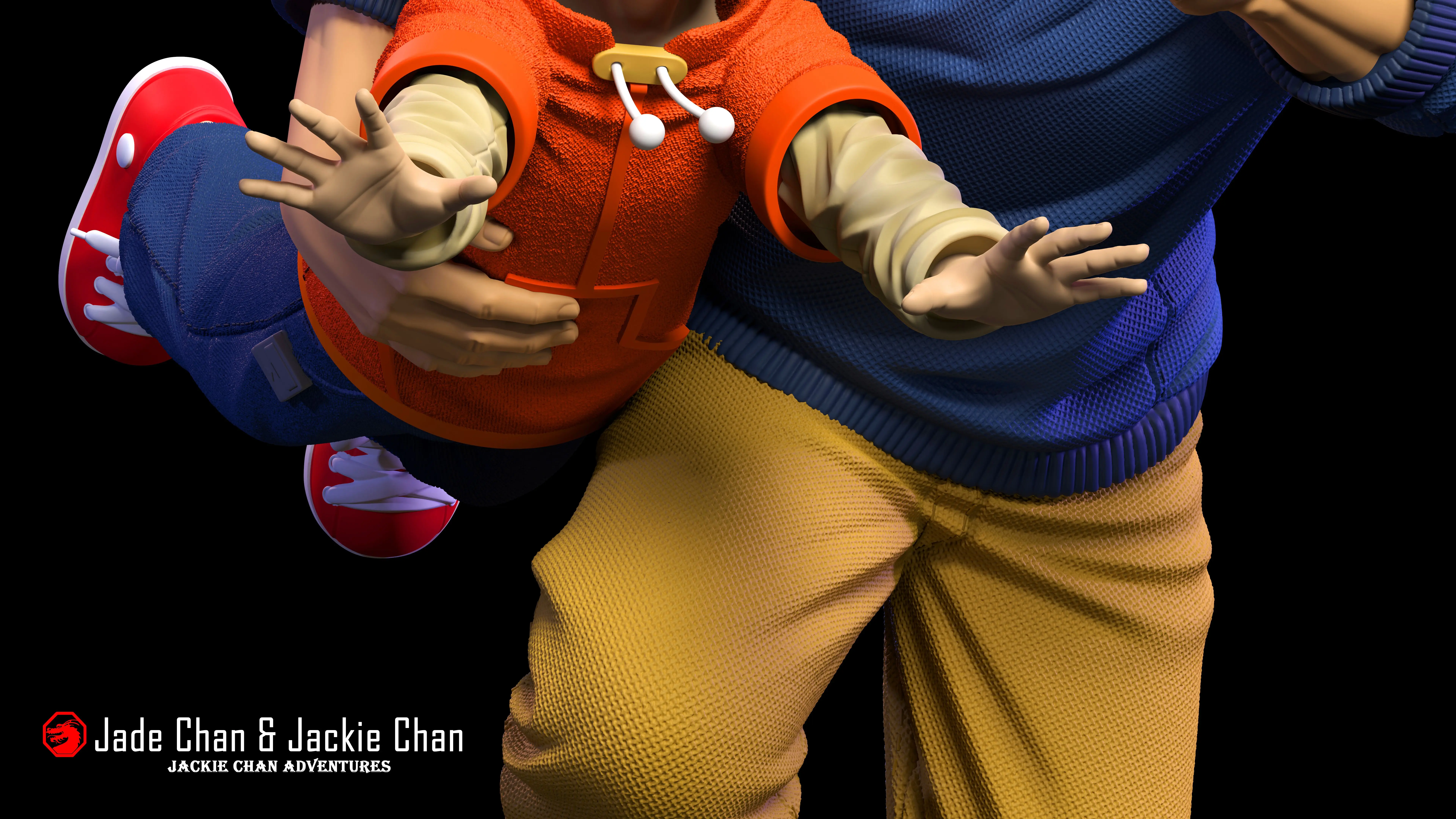 【Pre-sale】Xiaoyu And Uncle Jackie Chan-Jackie Chan Adventures-ShengZhu Studio