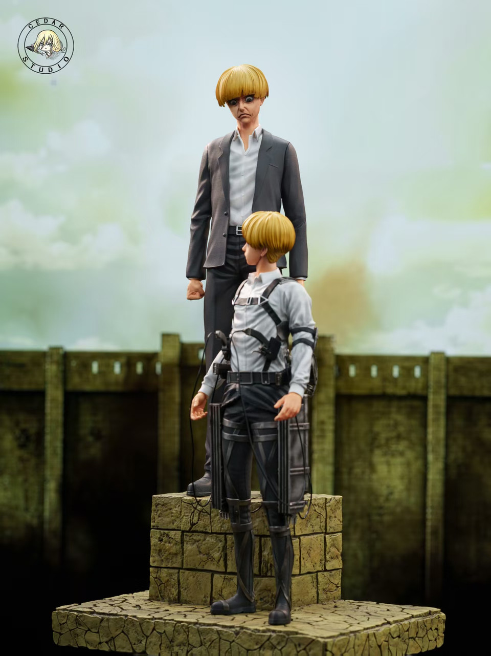 【Pre-sale】Yelena and Armin-Attack on Titan-Cedar Studio