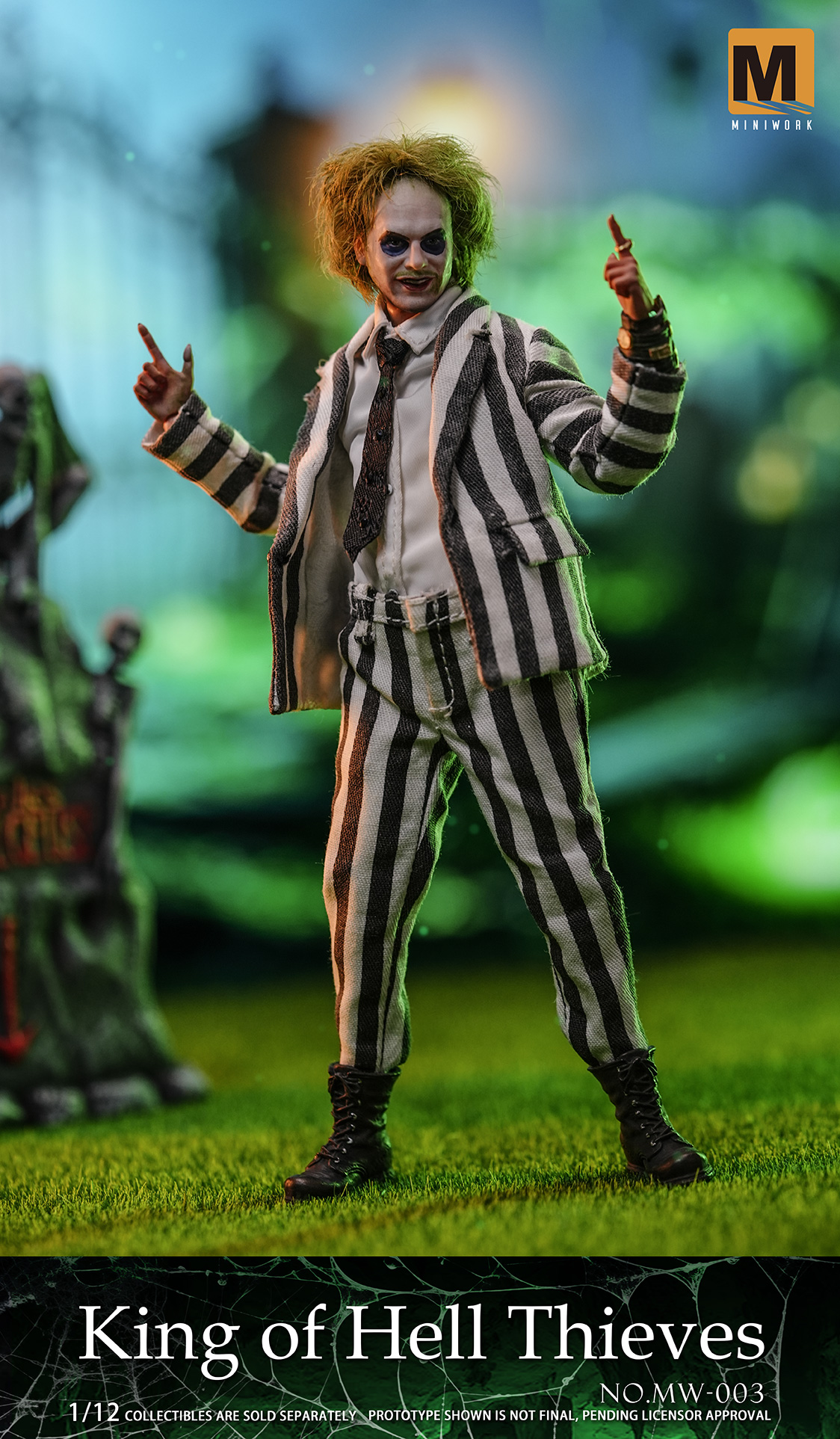 【Pre-sale】1/12 Scale MW-003 King of Hell Thieves Collectible-MINIWORK Studio