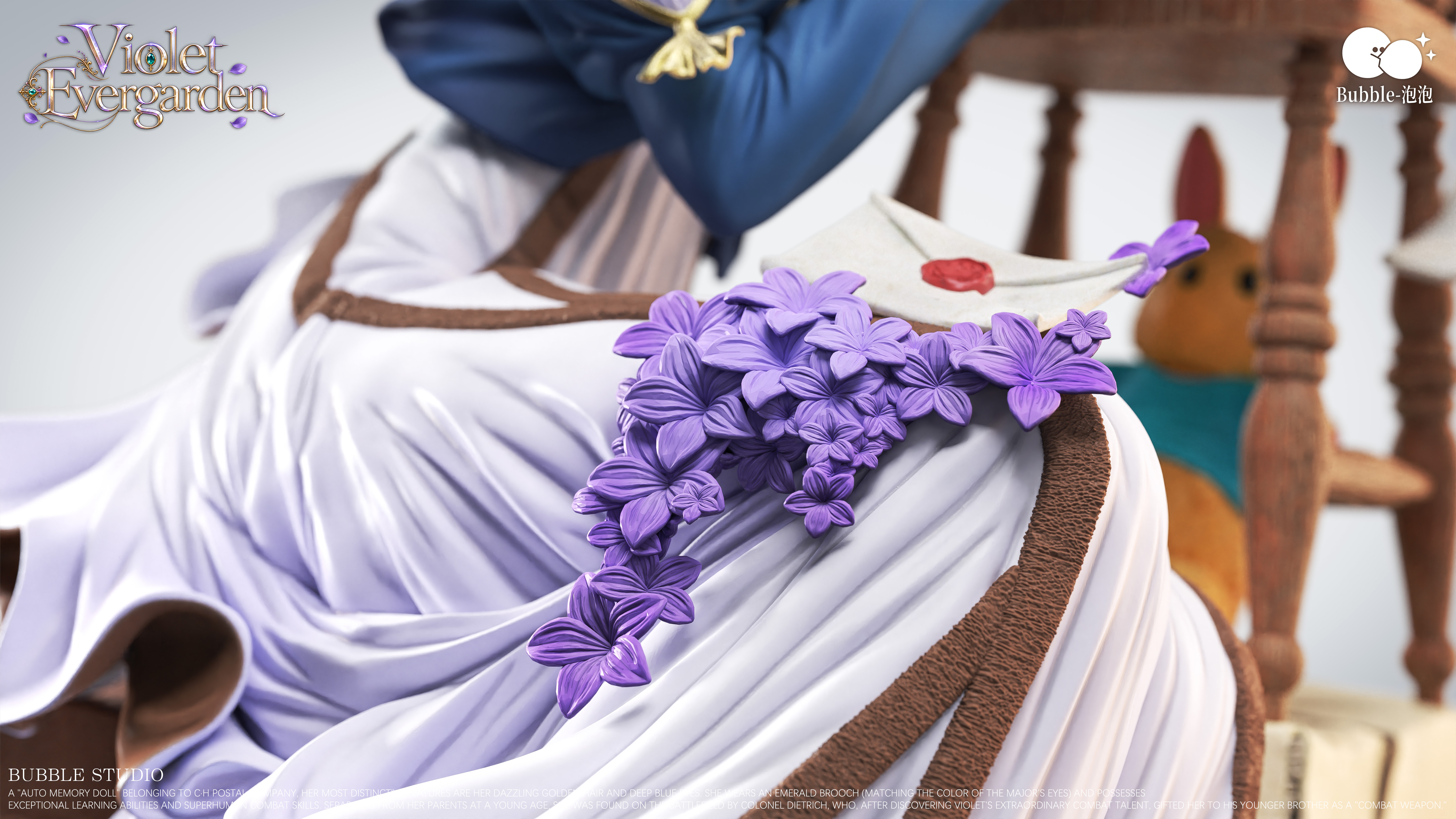 【Pre-sale】1/6 and 1/4 Scale Violet-Violet Evergarden-Bubble Studio