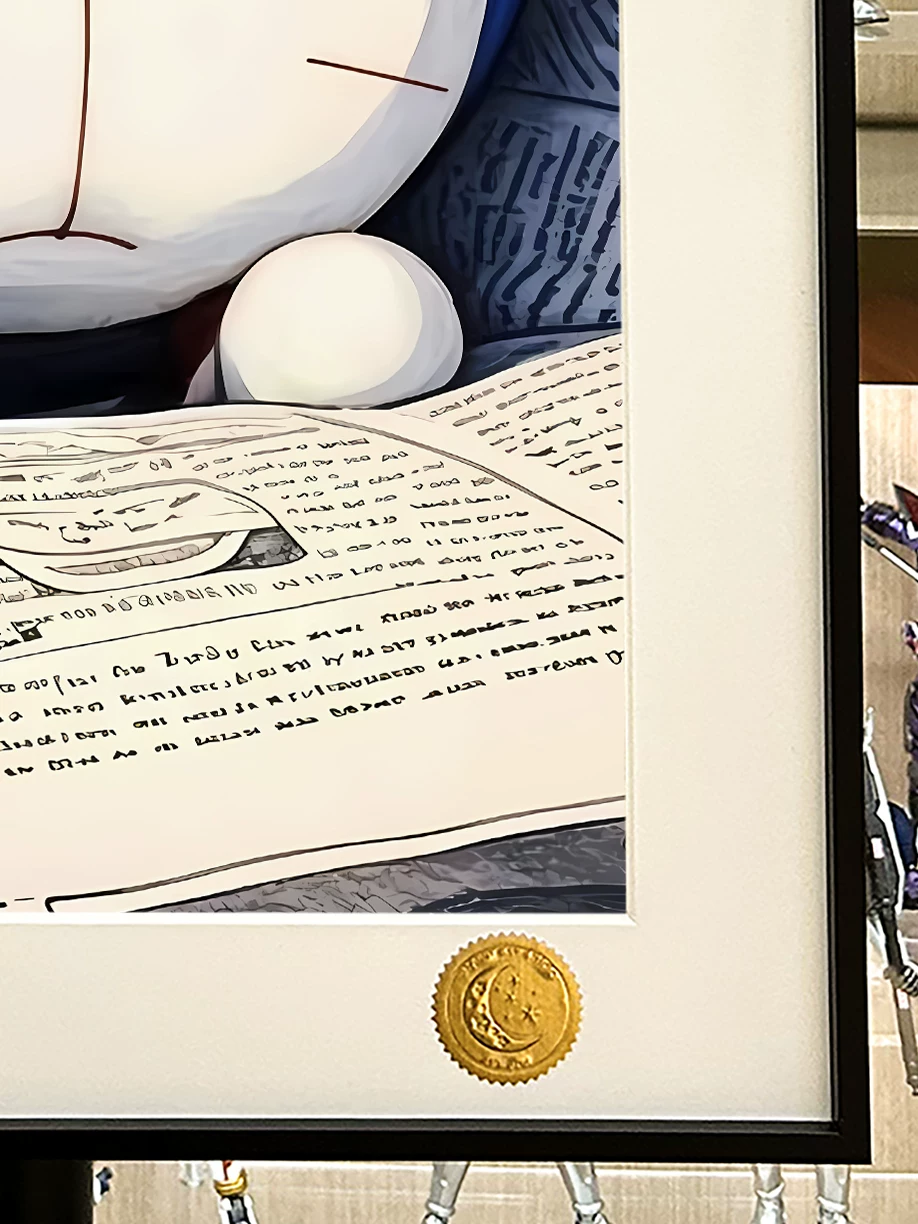 【Pre-sale】Decorative Painting of Newspaper Doraemon-XingKong Studio