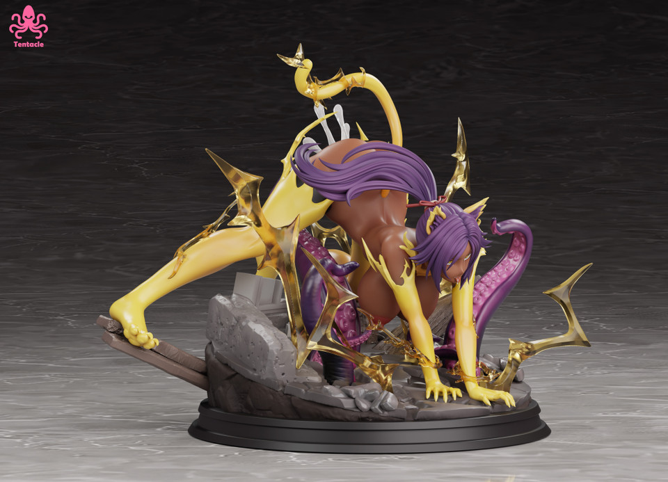【Pre-sale】1/6 Scale Shihouin Yoruichi-Bleach-Tentacle Studio