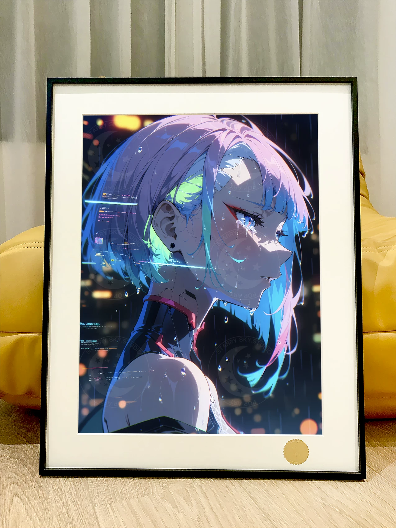 【Pre-sale】Decorative Painting of Lucy-CYBERPUNK EDGERUNNERS-XingKong Studio