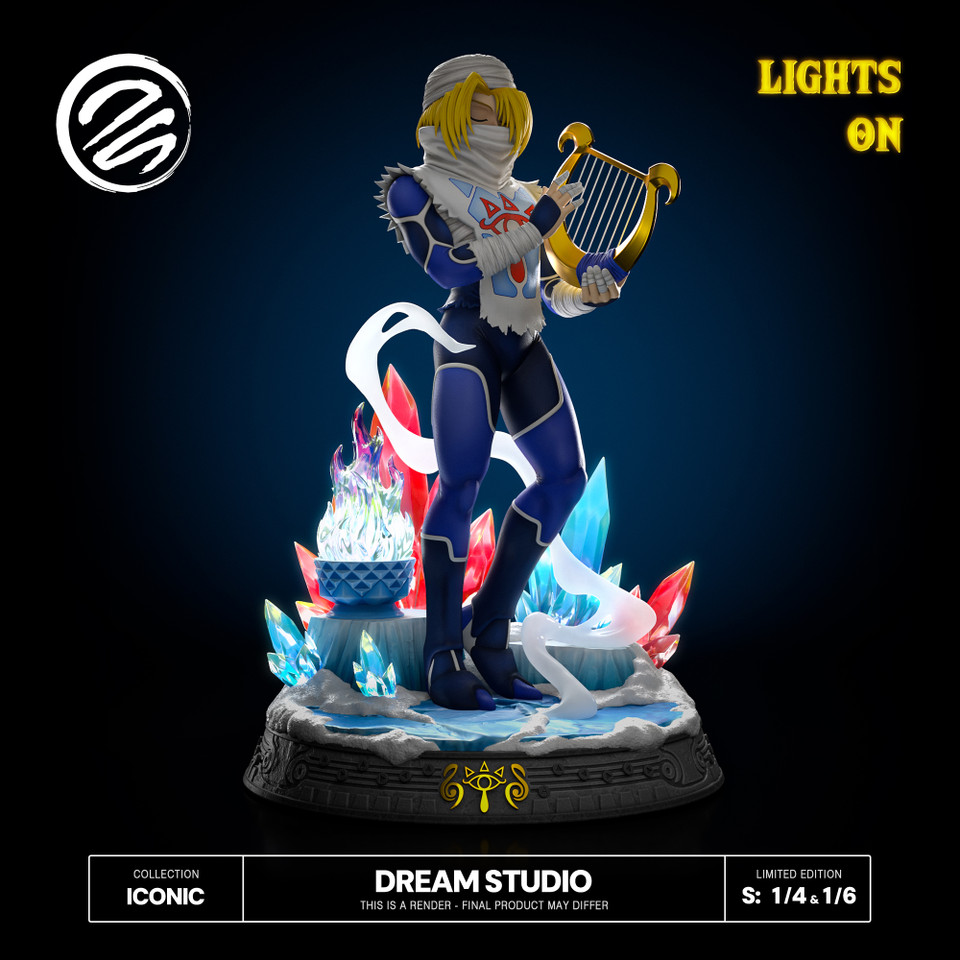 【Pre-sale】1/6 and 1/4 Scale Sheik OOT with LED-Dream Studio