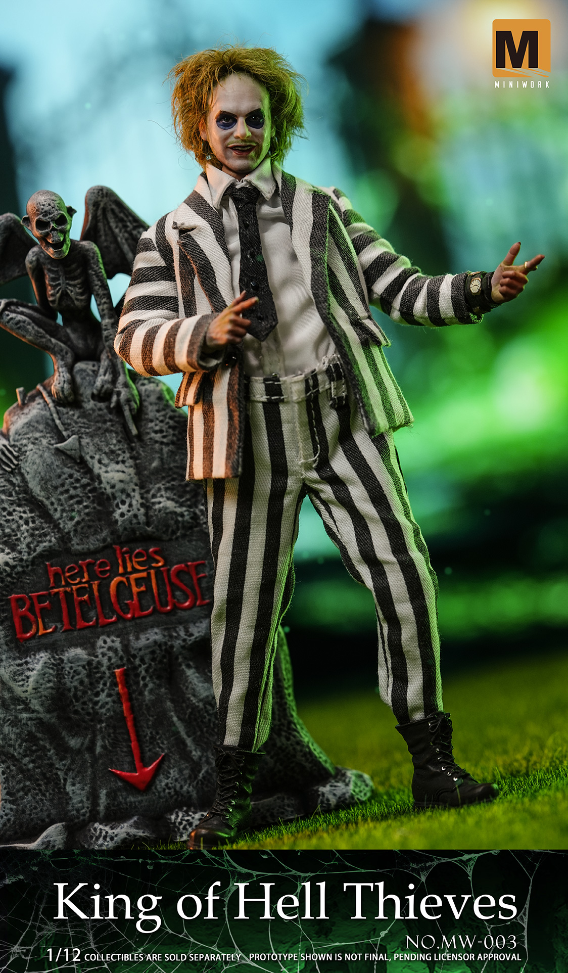 【Pre-sale】1/12 Scale MW-003 King of Hell Thieves Collectible-MINIWORK Studio