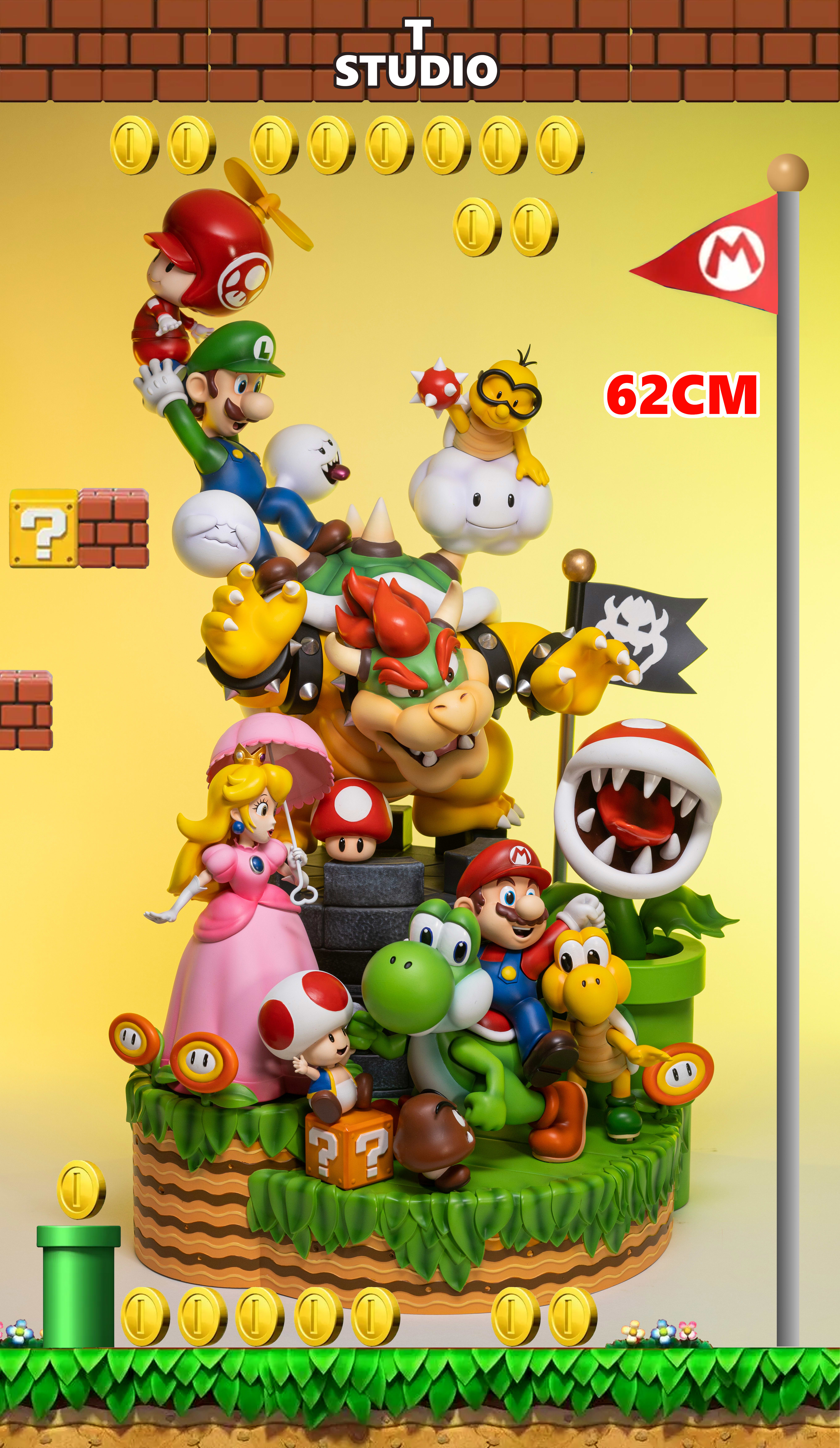 【Pre-sale】Galaxy Mario Family-T Studio