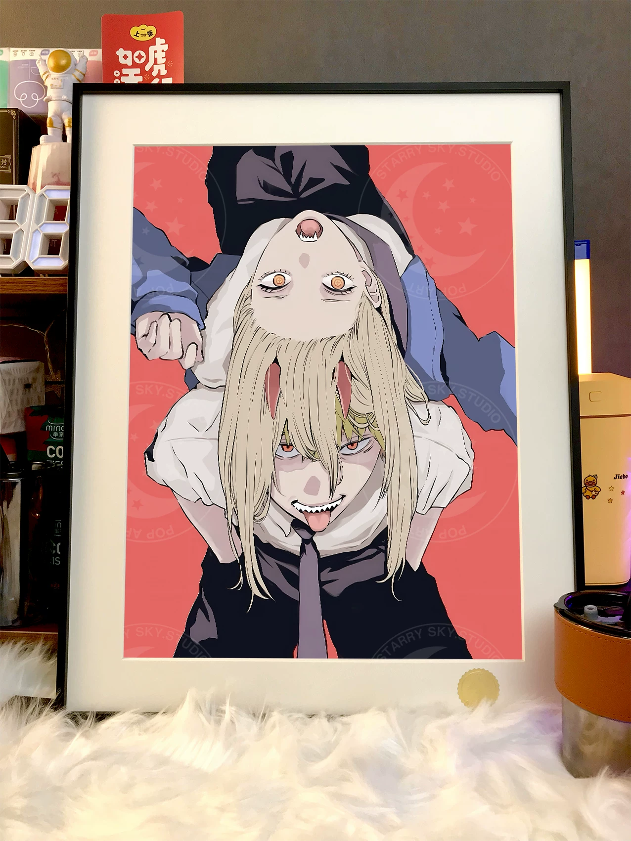 【Pre-sale】Decorative Painting of Denji and Power-Chainsaw Man-XingKong Studio