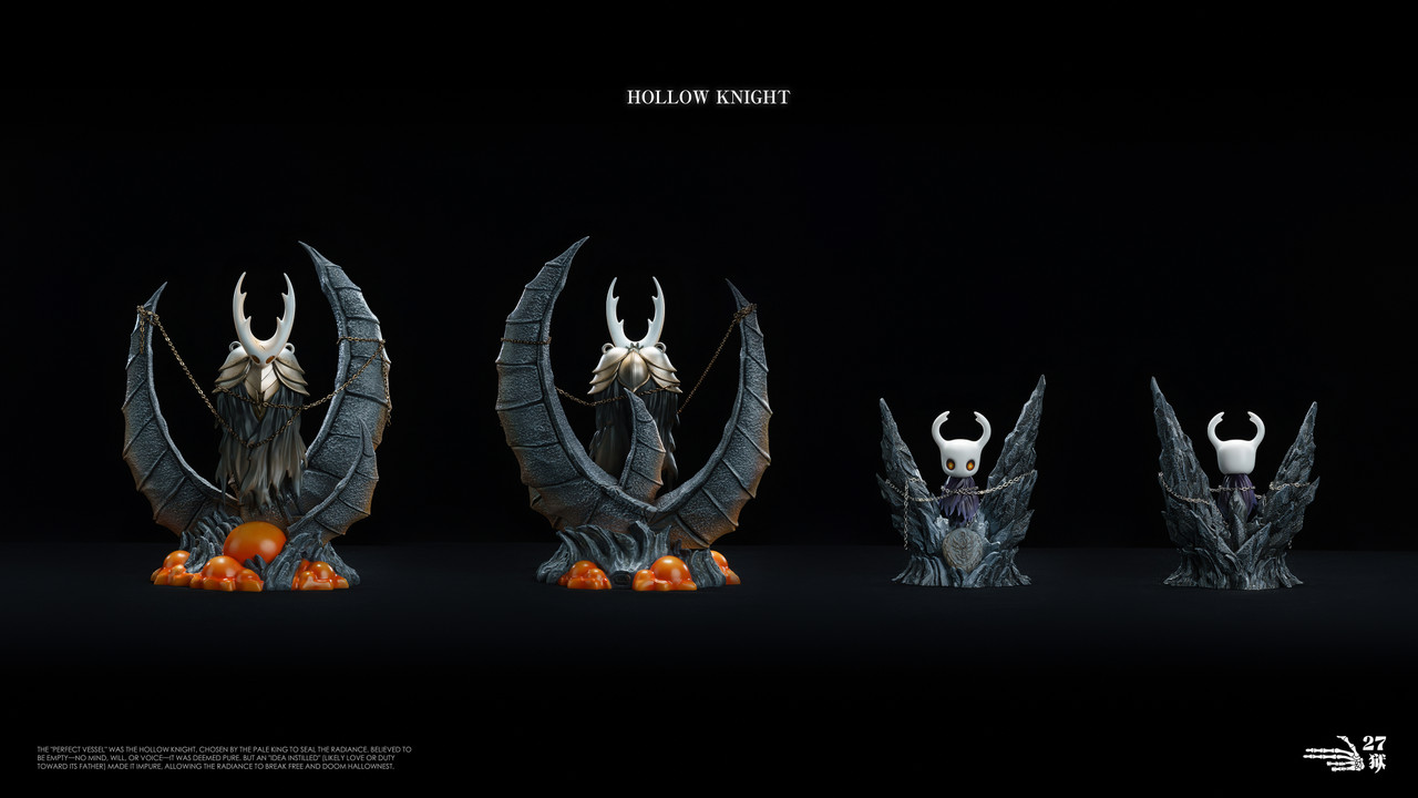 【Pre-sale】Pure Vessel and The Knight-Hollow Knight-27abyss Studio
