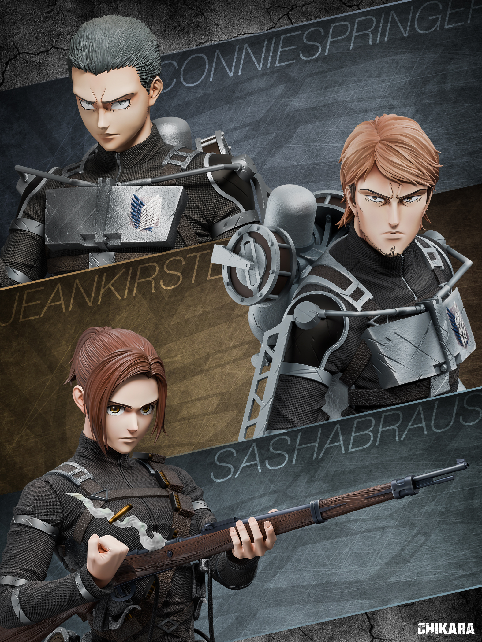 【Pre-sale】1/6 Scale Sasha Braus-Attack on Titan-CHIKARA Studio