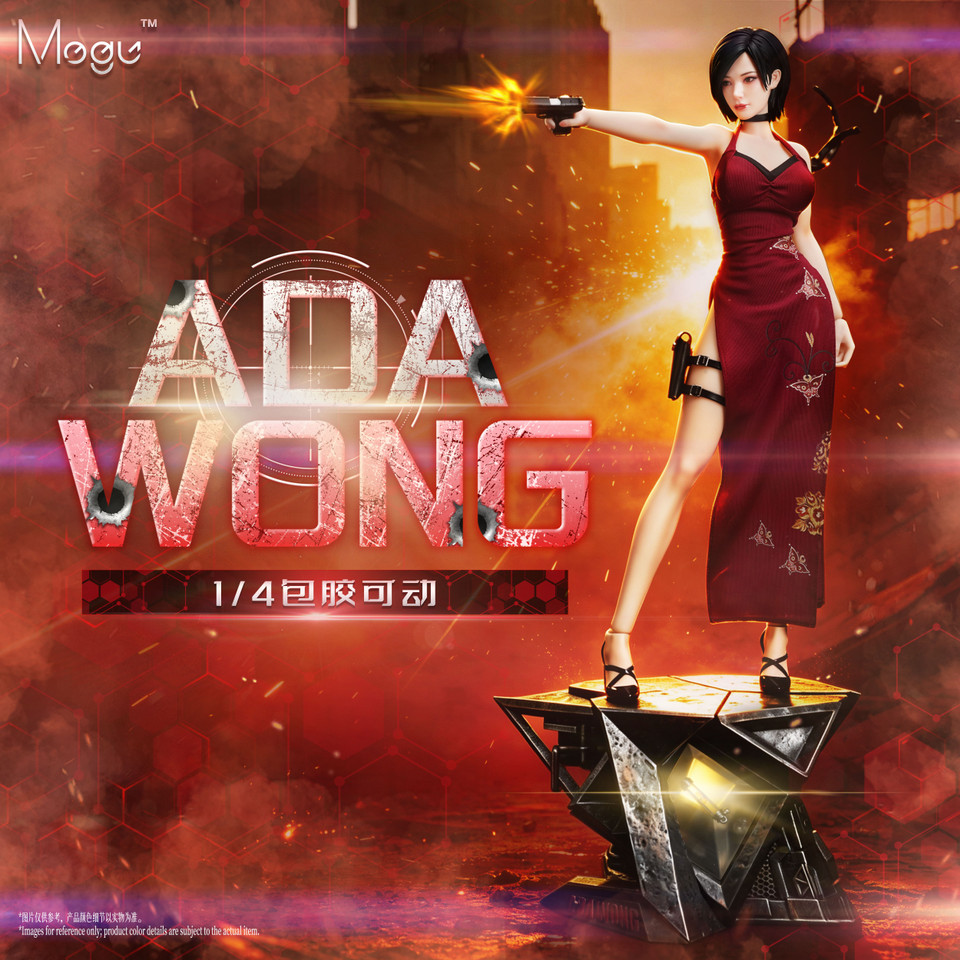 【Pre-sale】1/4 Scale Ada Wong with LED-Resident Evil-Mogu Studio