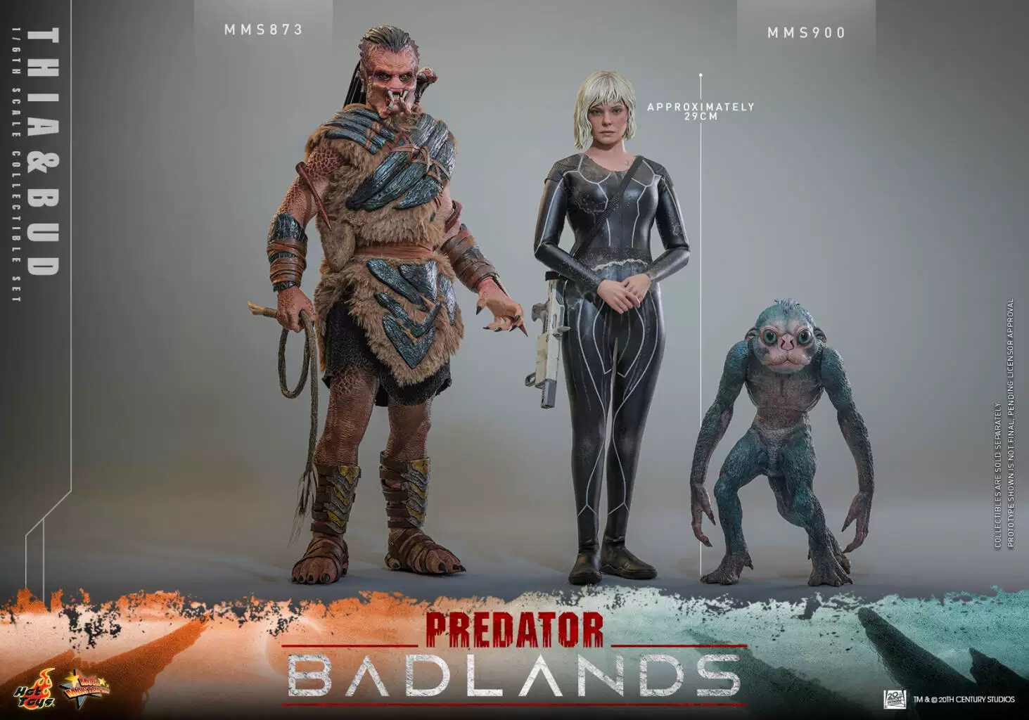 【Pre-sale】1/6 Scale Thia and Bud-Alien-HotToys Studio
