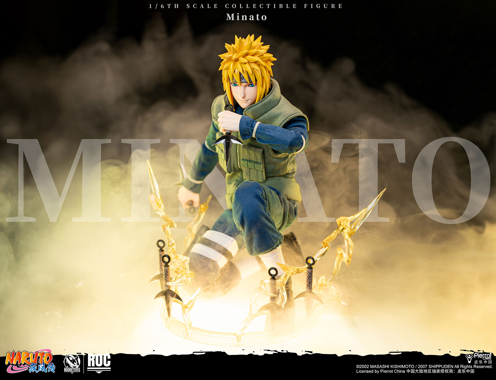 【Pre-sale】1/6 Scale ROC-016 Namikaze Minato-ROCKETTOYS Studio
