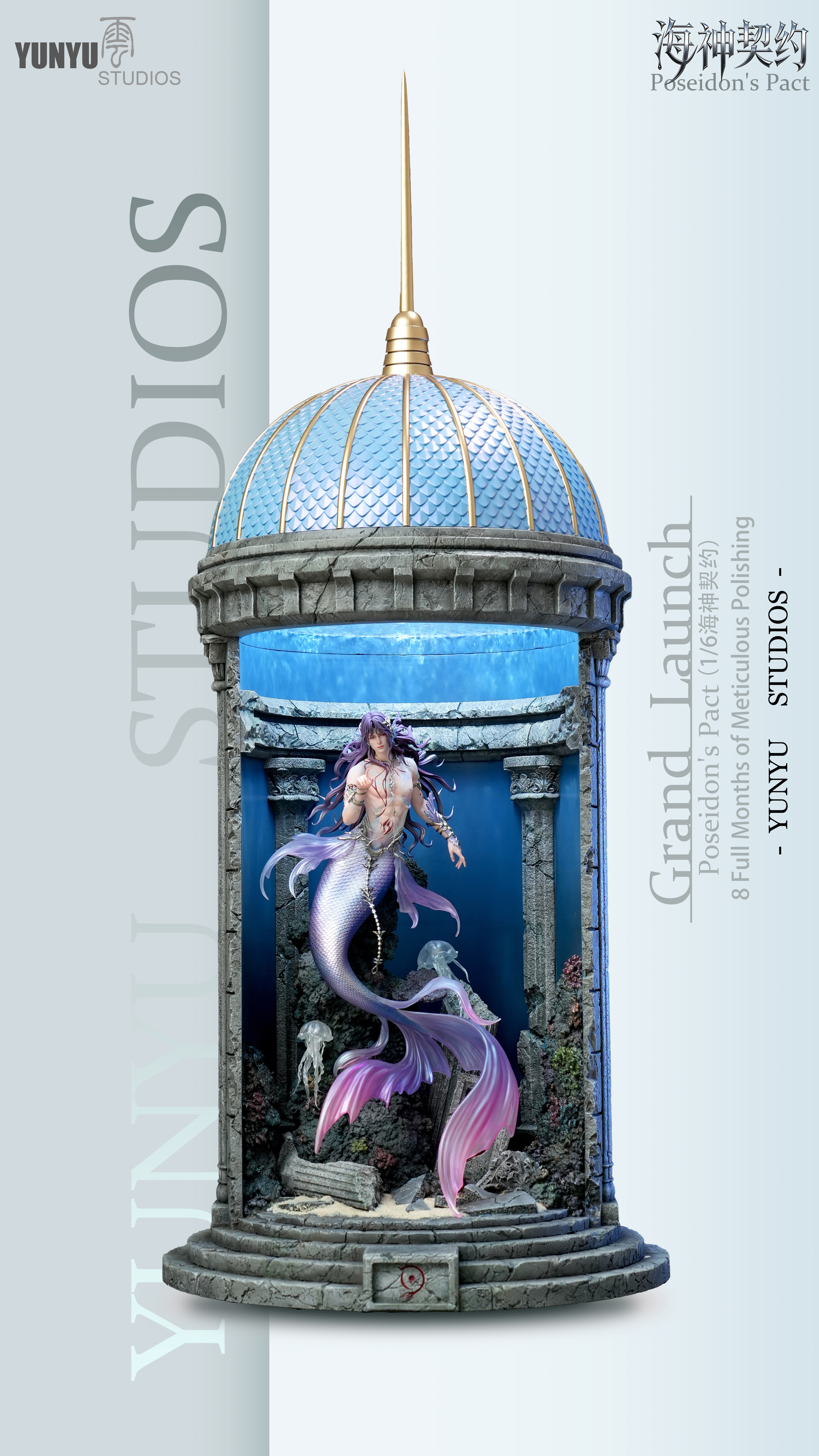 【Pre-sale】1/6 Scale Grand Launch Poseidon's Pact Rafayel-YunYu Studio