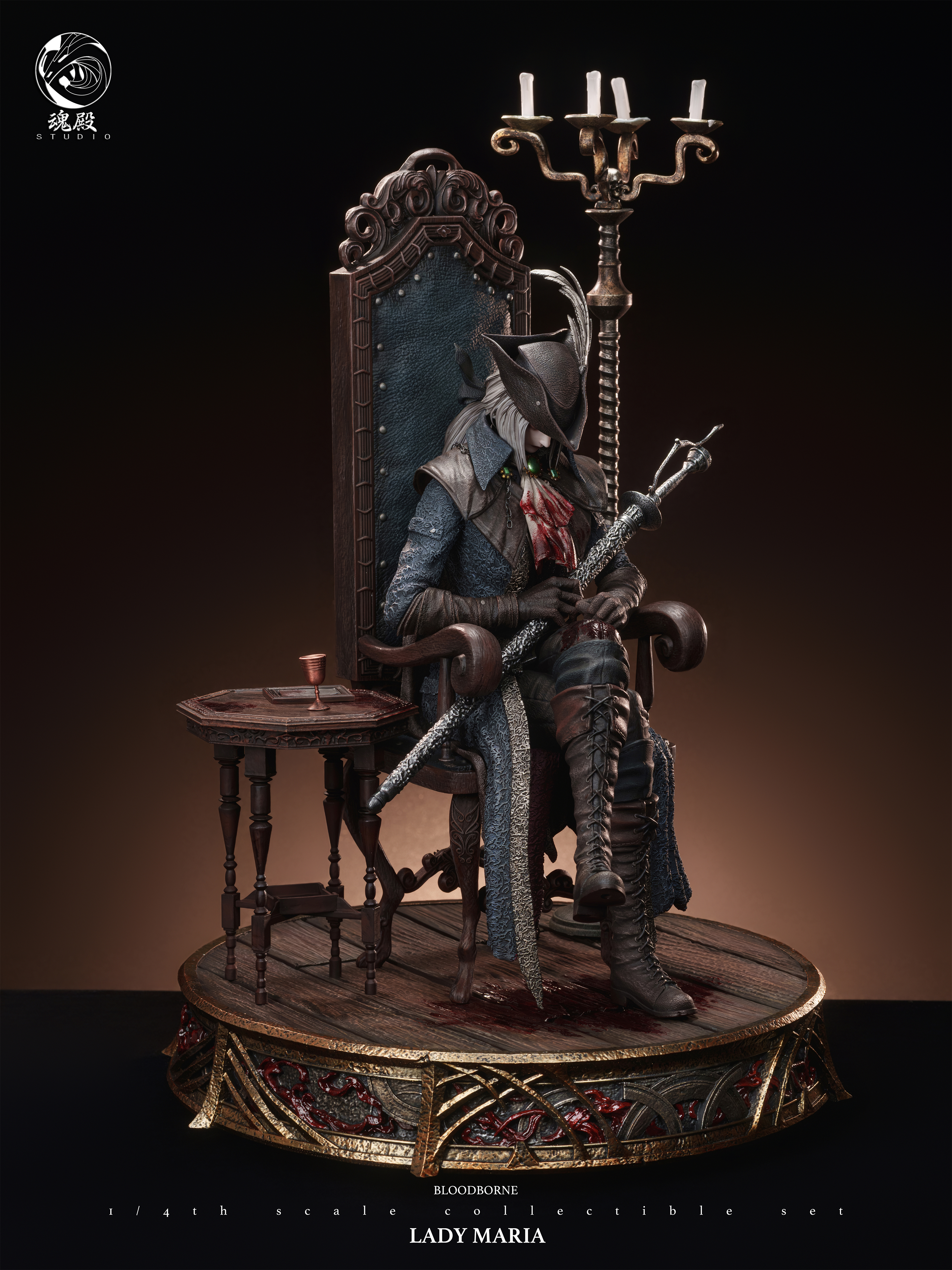 【Pre-sale】1/4 Scale Lady Maria-Bloodborne-HunDian Studio