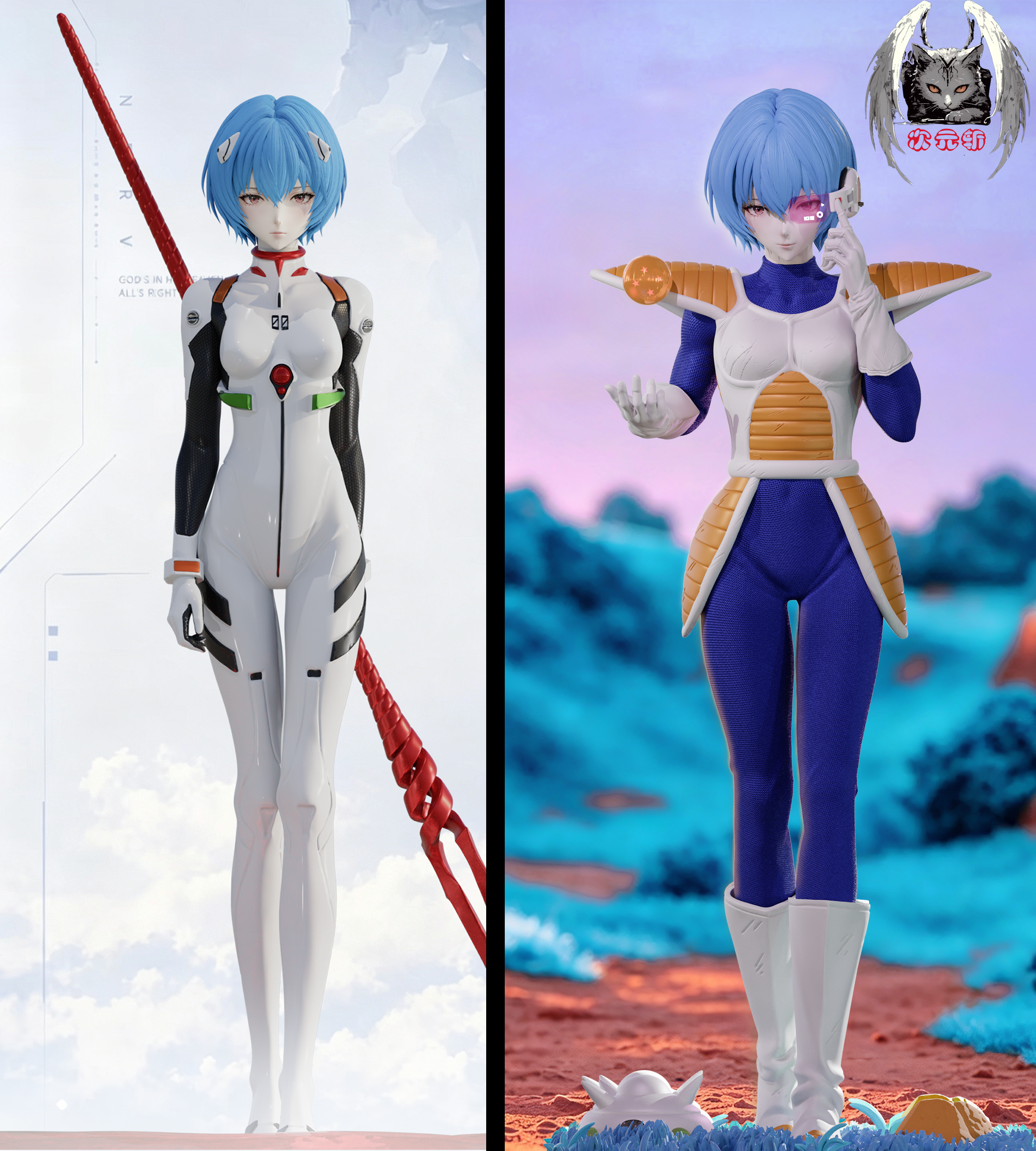 【Pre-sale】1/6 Scale Seiya Ayanami Rei-EVA-CYZ Studio