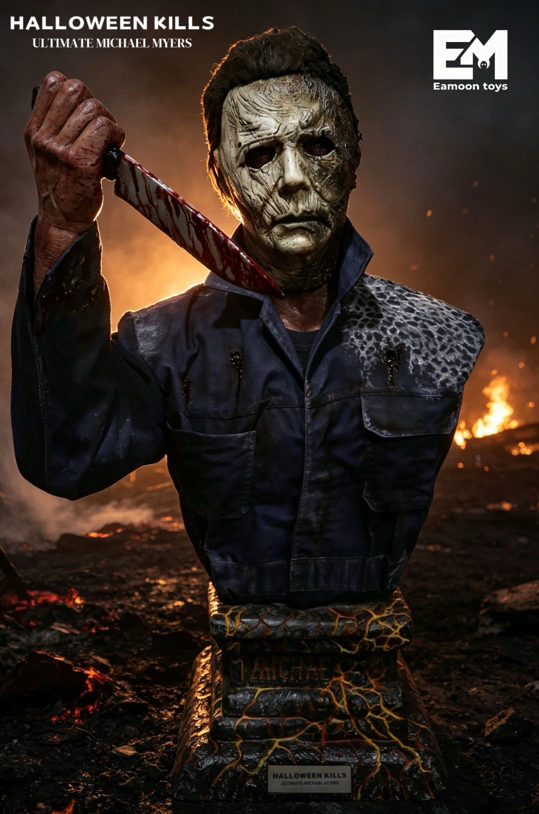 【Pre-sale】1/1 Scale Bust of Michael Myers-Halloween Kills-Eamoon Toys Studio