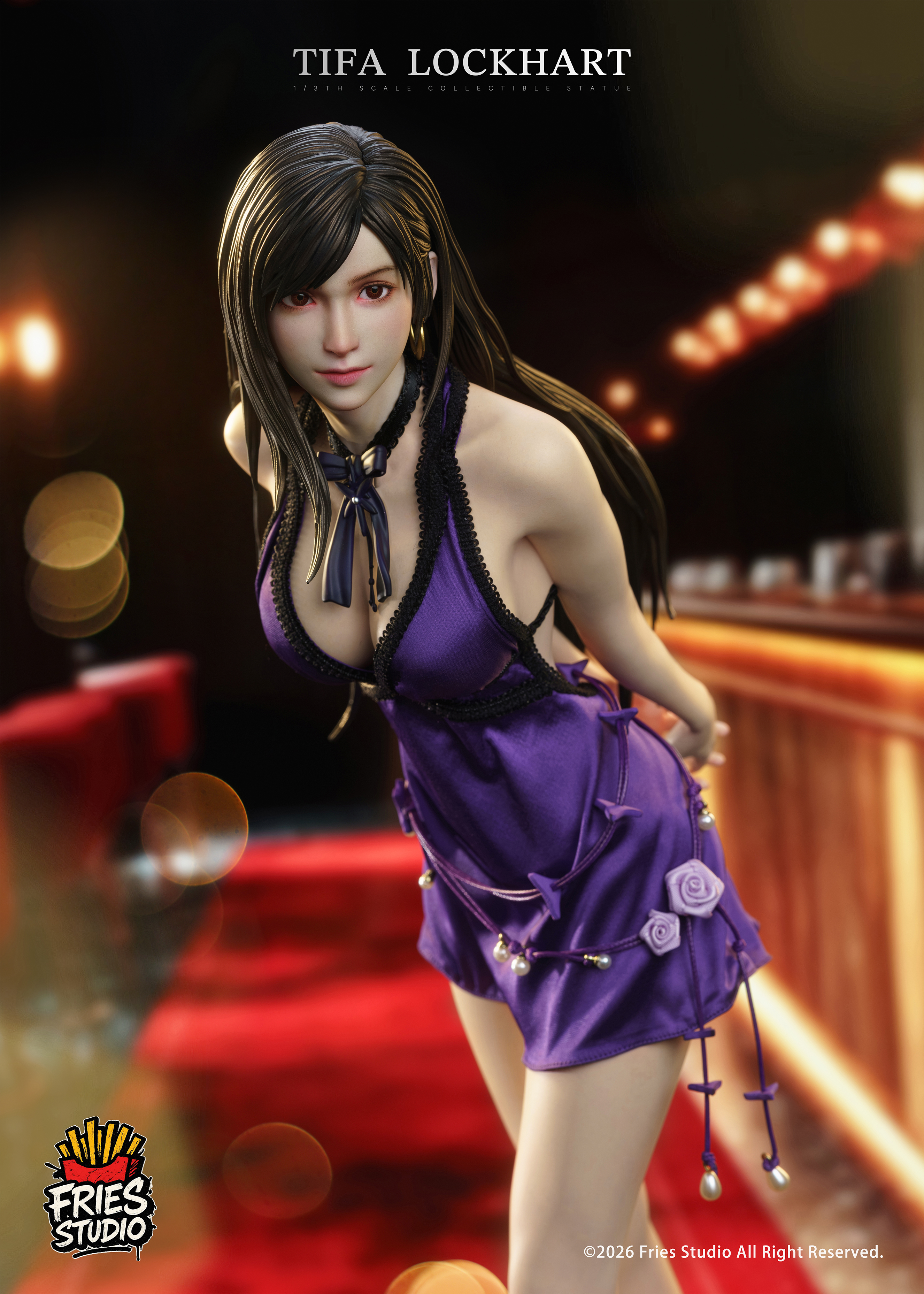 【Pre-sale】1/3 Scale Purple Dress Tifa-Fries Studio