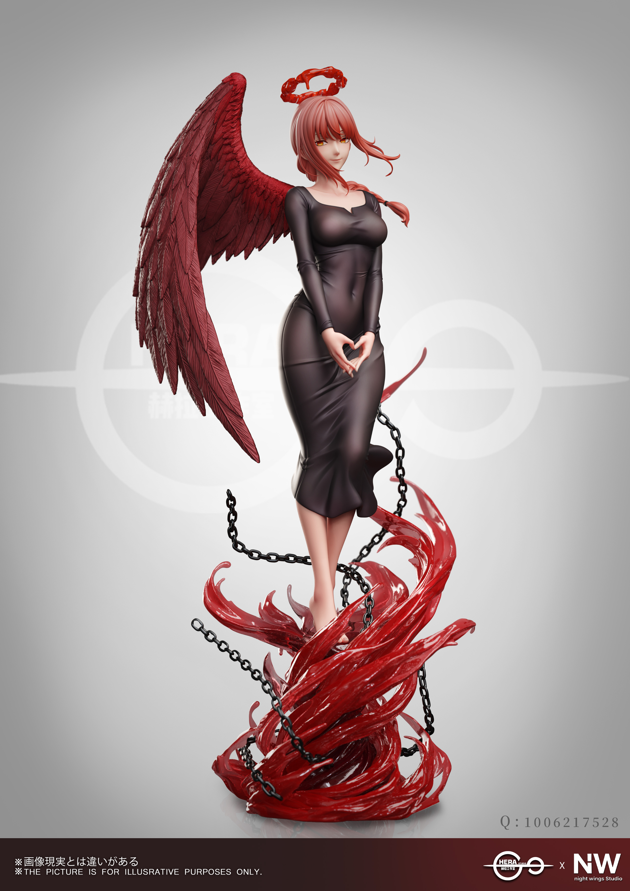 【Pre-sale】1/6 and 1/4 Scale Makima-Chainsaw Man-Night Wing Studio × Hera Studio
