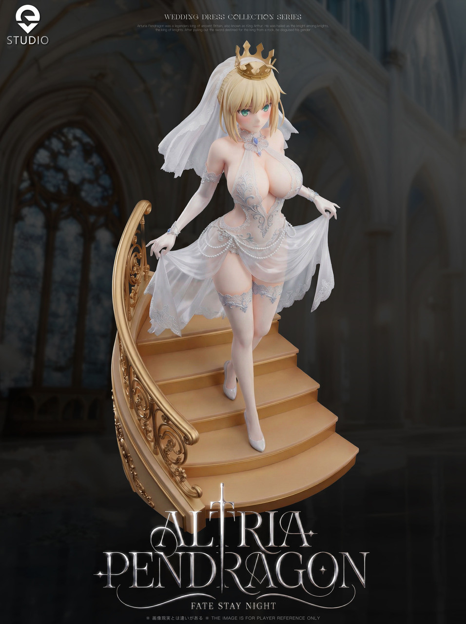 【Pre-sale】1/6 Scale Wedding Dress Saber-Eve Studio