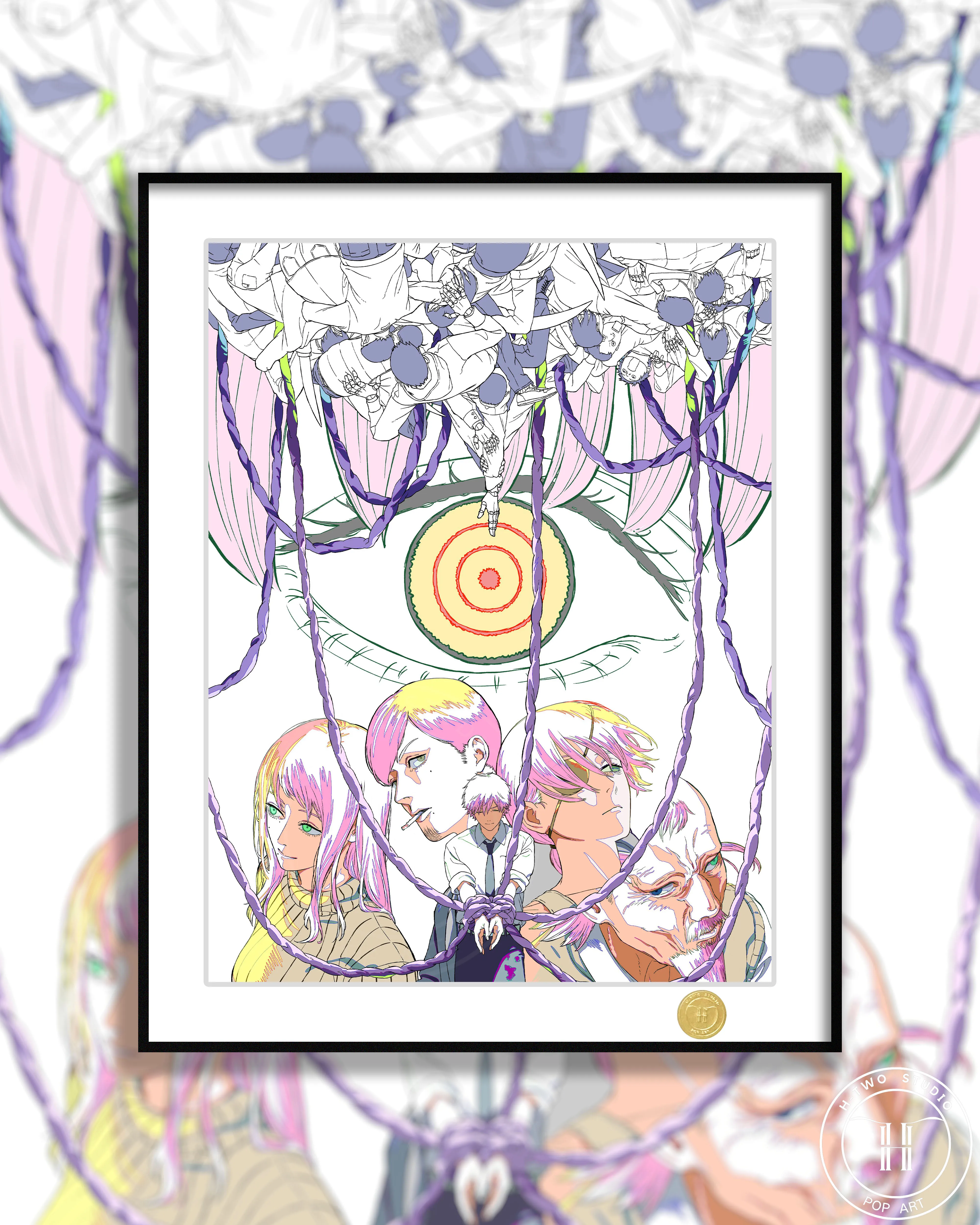 【Pre-sale】Decorative Painting of Denji-Chainsaw Man-H2 Studio