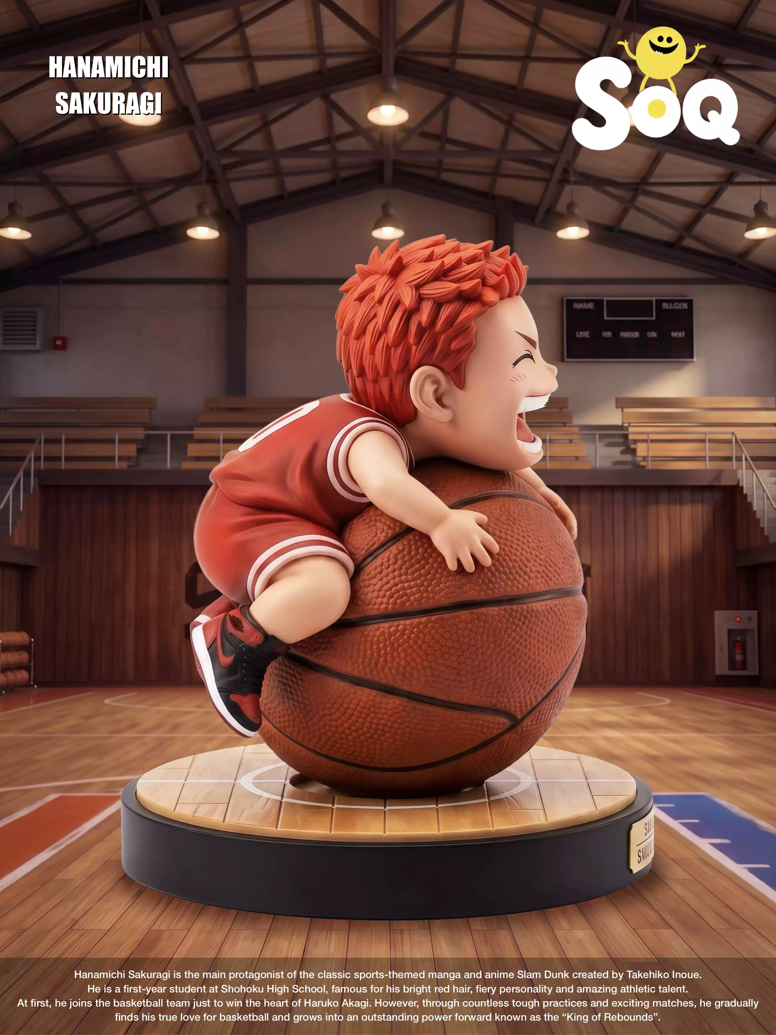 【Pre-sale】Q Version Sakuragi Hanamichi-Slam Dunk-SOQ Studio
