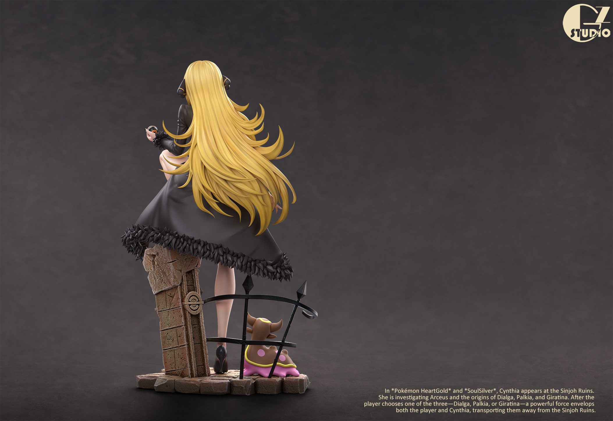 【Pre-sale】1/6 Scale Cynthia-Pokemon-GZ Studio