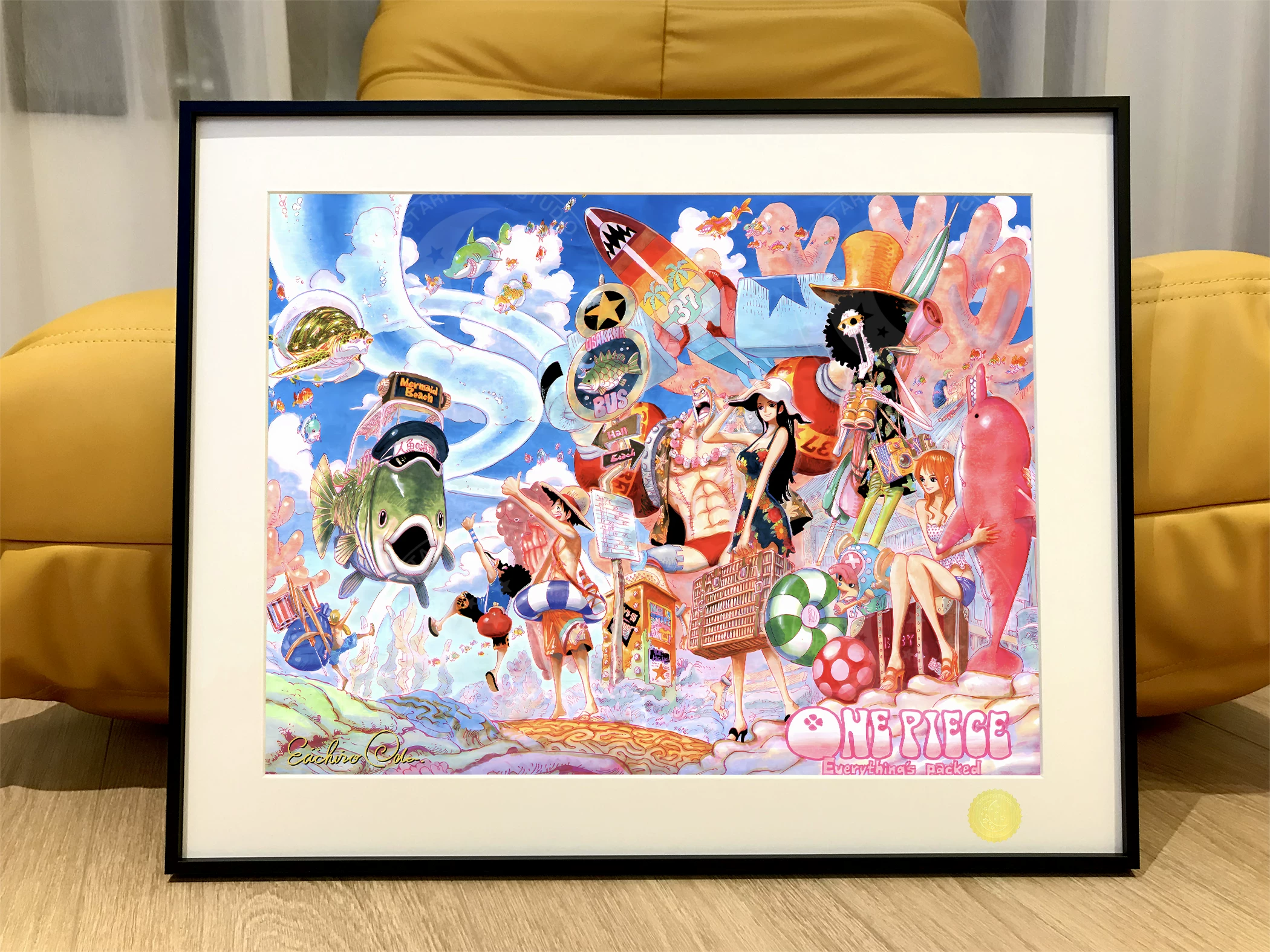 【Pre-sale】Decorative Painting of The Fish Men Island Travel-One piece-XingKong Studio
