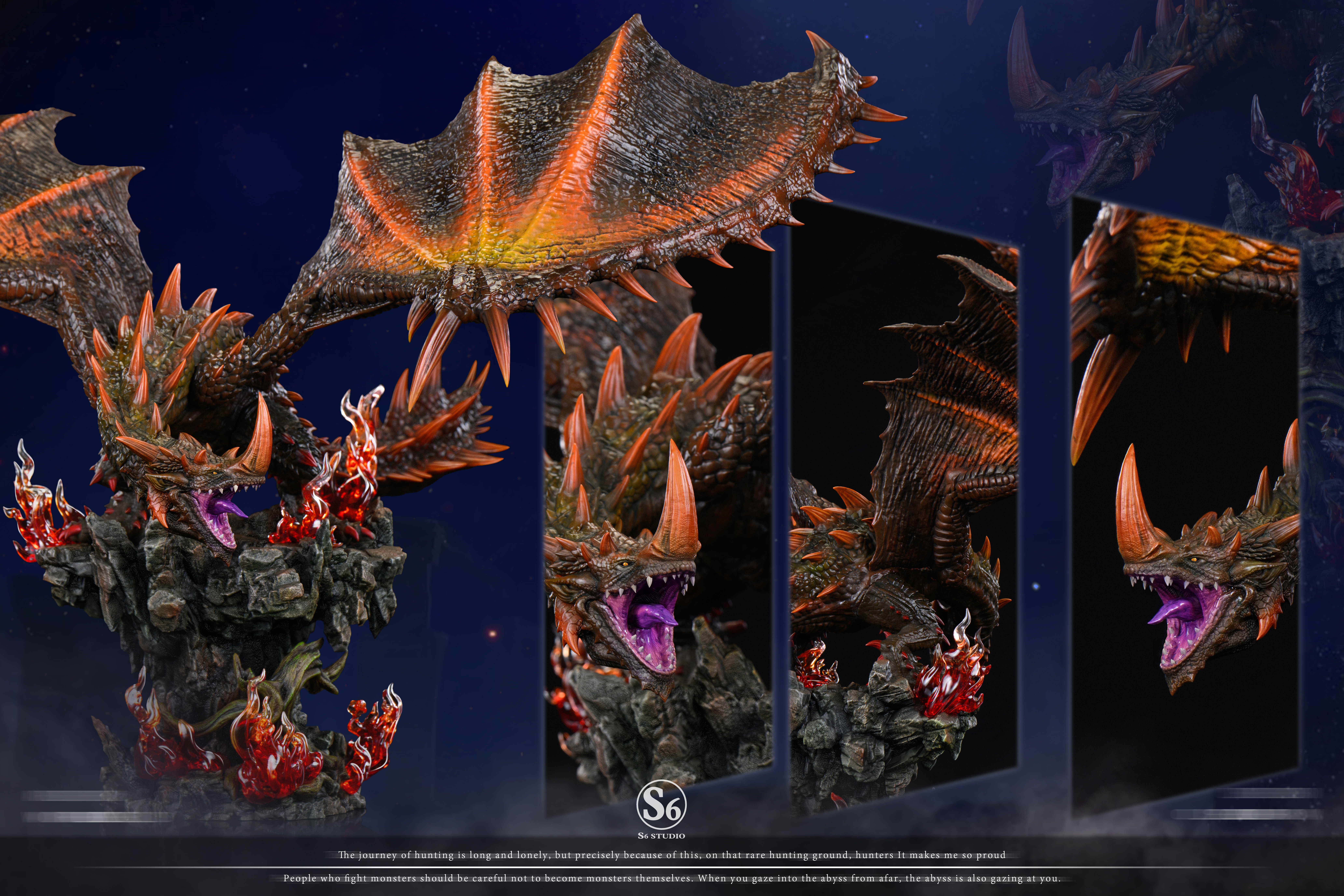 【Pre-sale】Flaming Espinas and Espinas-Monster Hunter-S6 Studio