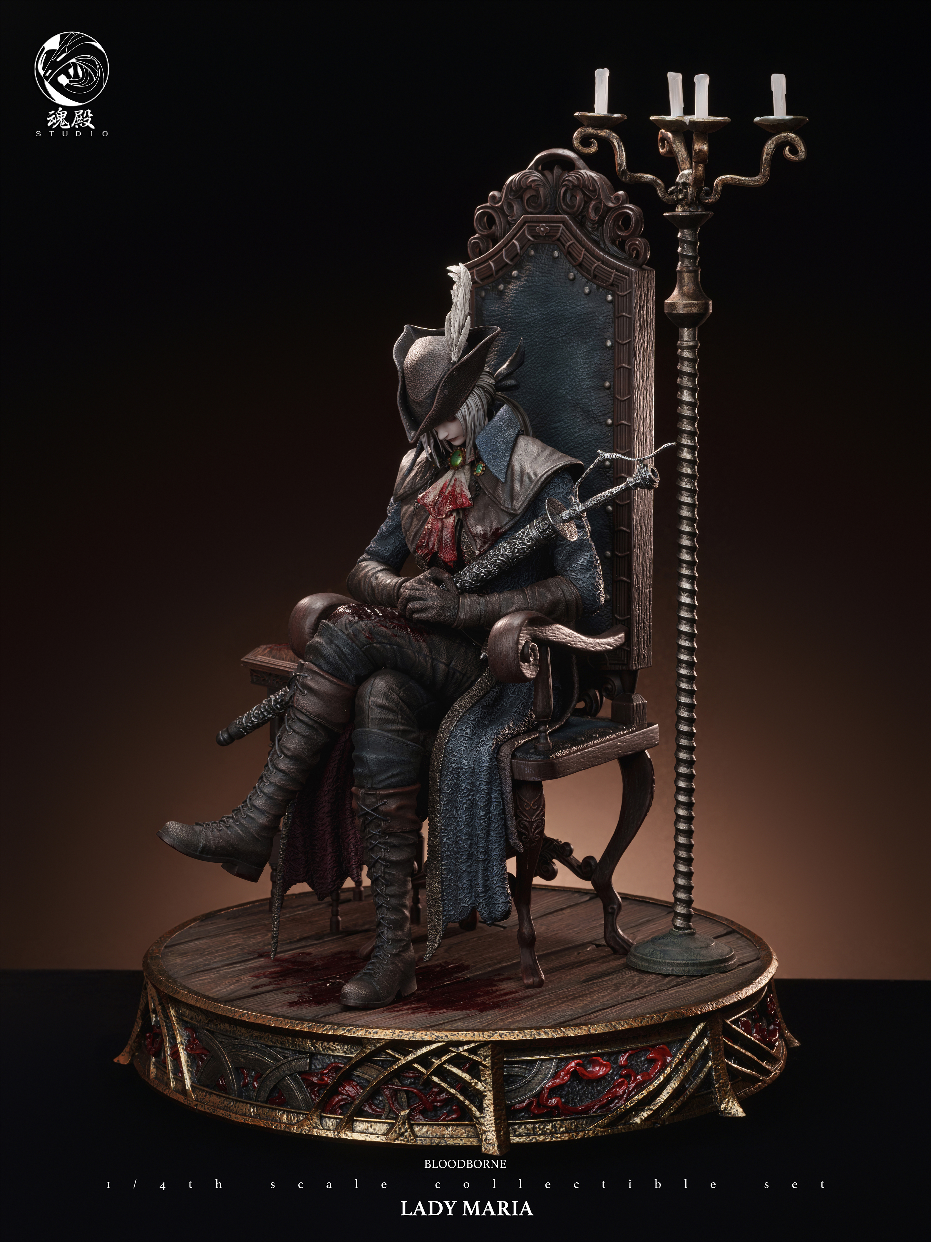 【Pre-sale】1/4 Scale Lady Maria-Bloodborne-HunDian Studio