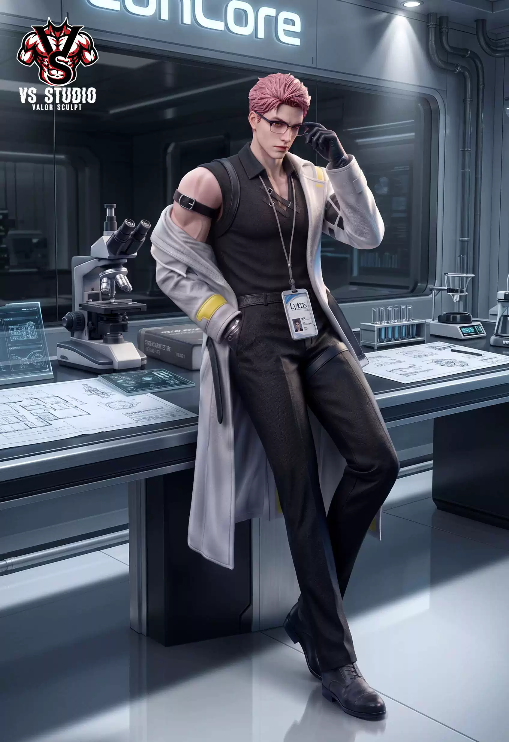 【Pre-sale】1/6 Scale Valko in Laboratory-Love and Deepspace-Valor Sculpt Studio