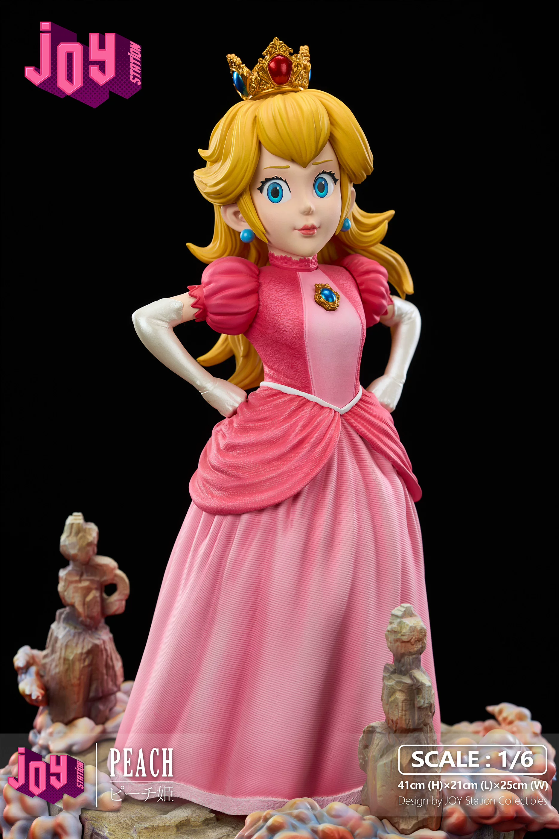 【Pre-sale】1/6 Scale Princess Peach-Super Princess Peach-Joy Station Studio