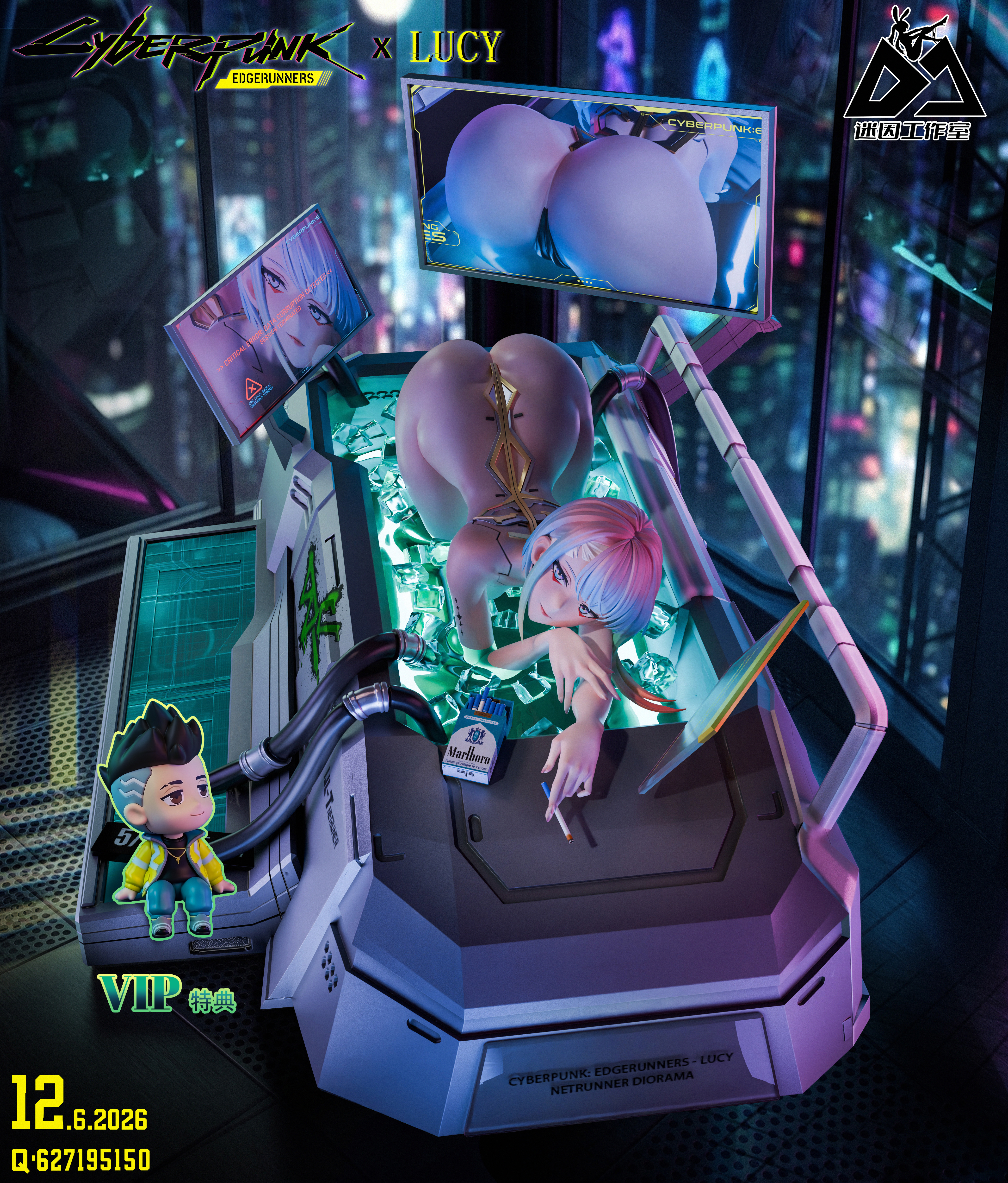 【Pre-sale closed】1/6 Scale Lucy-CYBERPUNK EDGERUNNERS-MiYin Studio