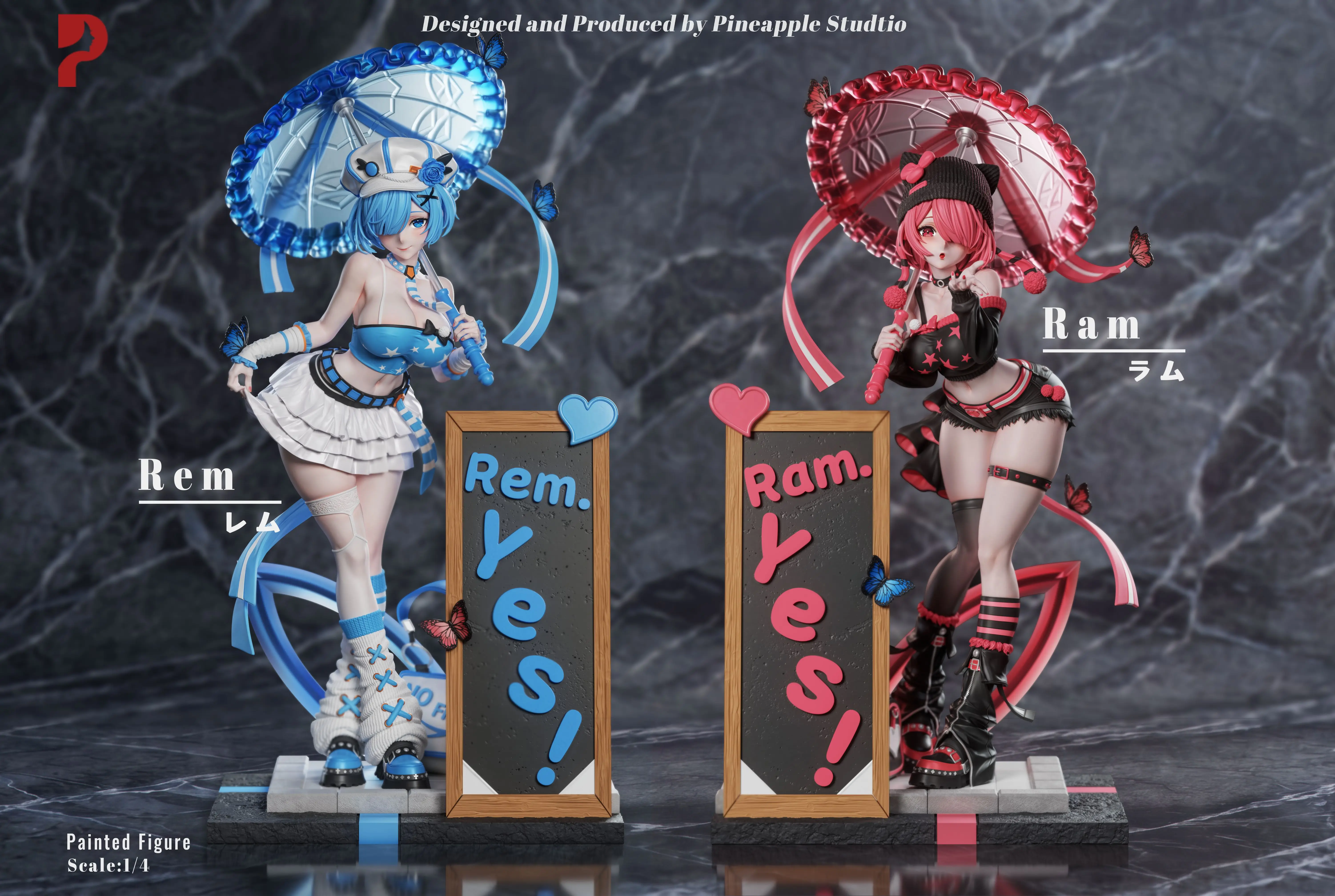 【Pre-sale】1/4 Scale Night Shibuya Rem and Ram-Pineapple Studio