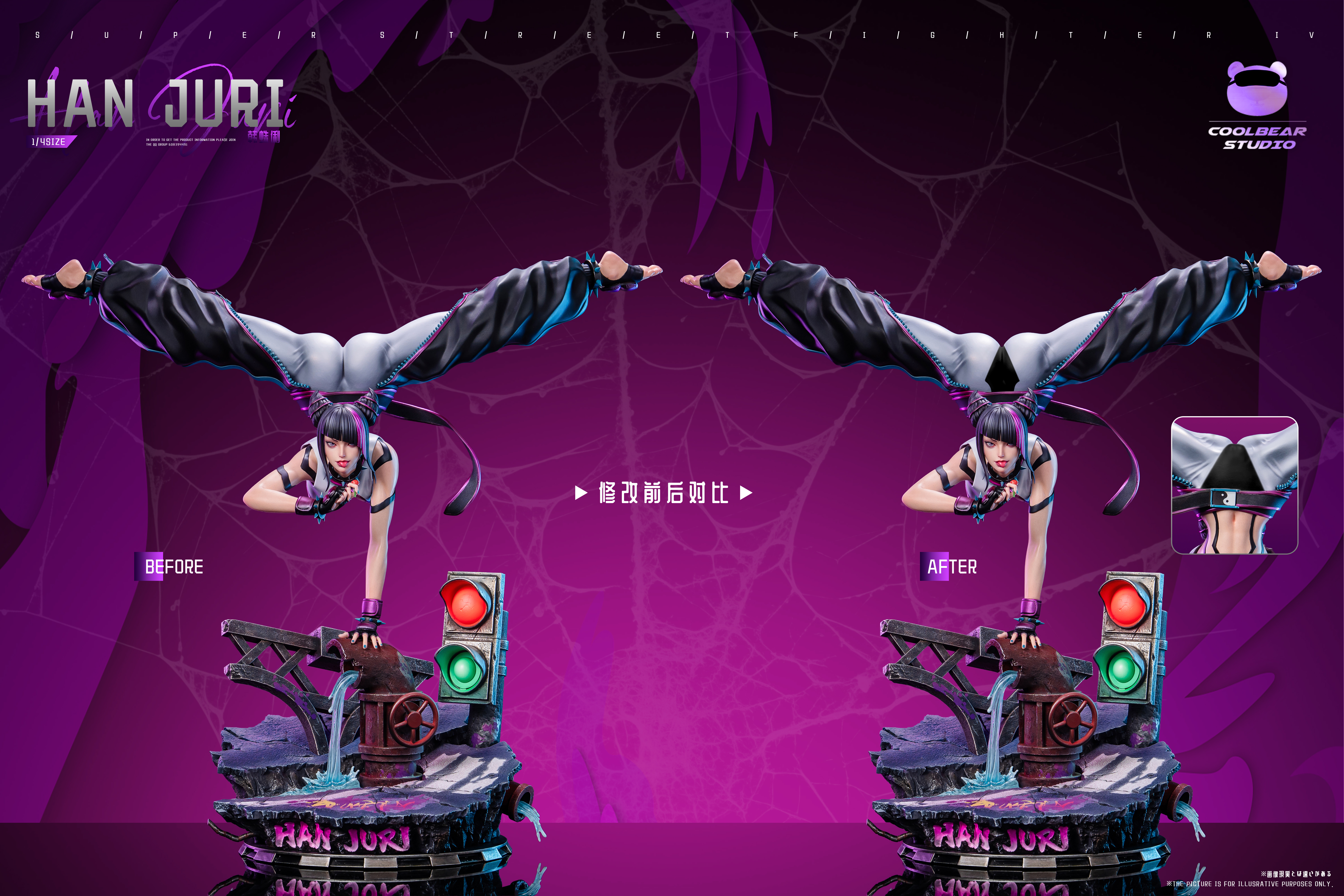 【Pre-sale】1/4 Scale Juri Han-Coolbear Studio