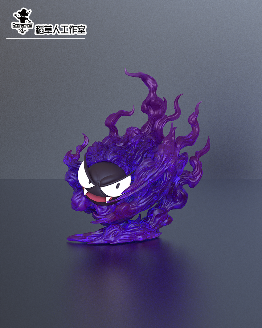 【Pre-sale】1/20 Scale Gengar Set-Pokemon-Scorecrow Studio