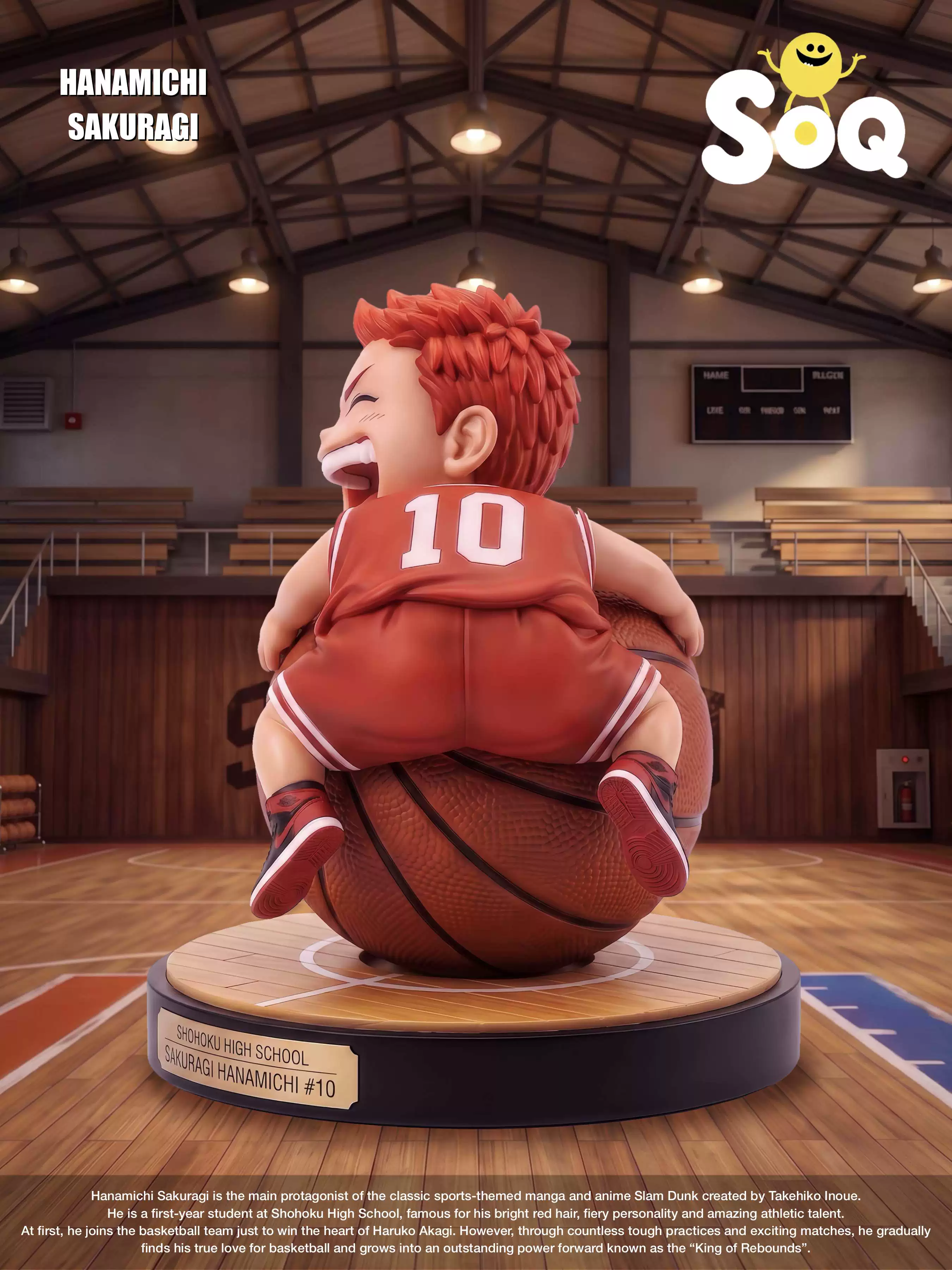 【Pre-sale】Q Version Sakuragi Hanamichi-Slam Dunk-SOQ Studio