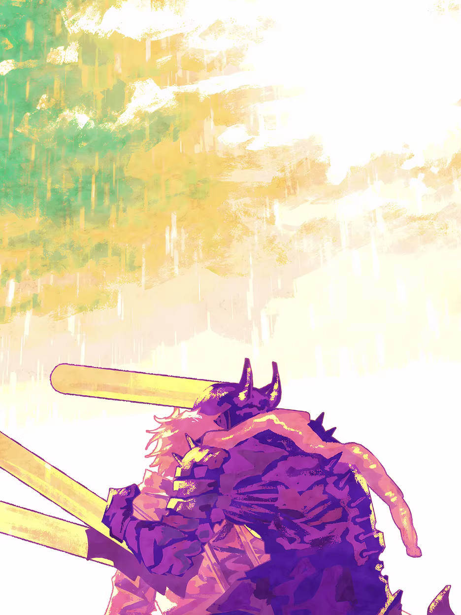 【Pre-sale】Decorative Painting of Goodbye Pochita-XingKong Studio