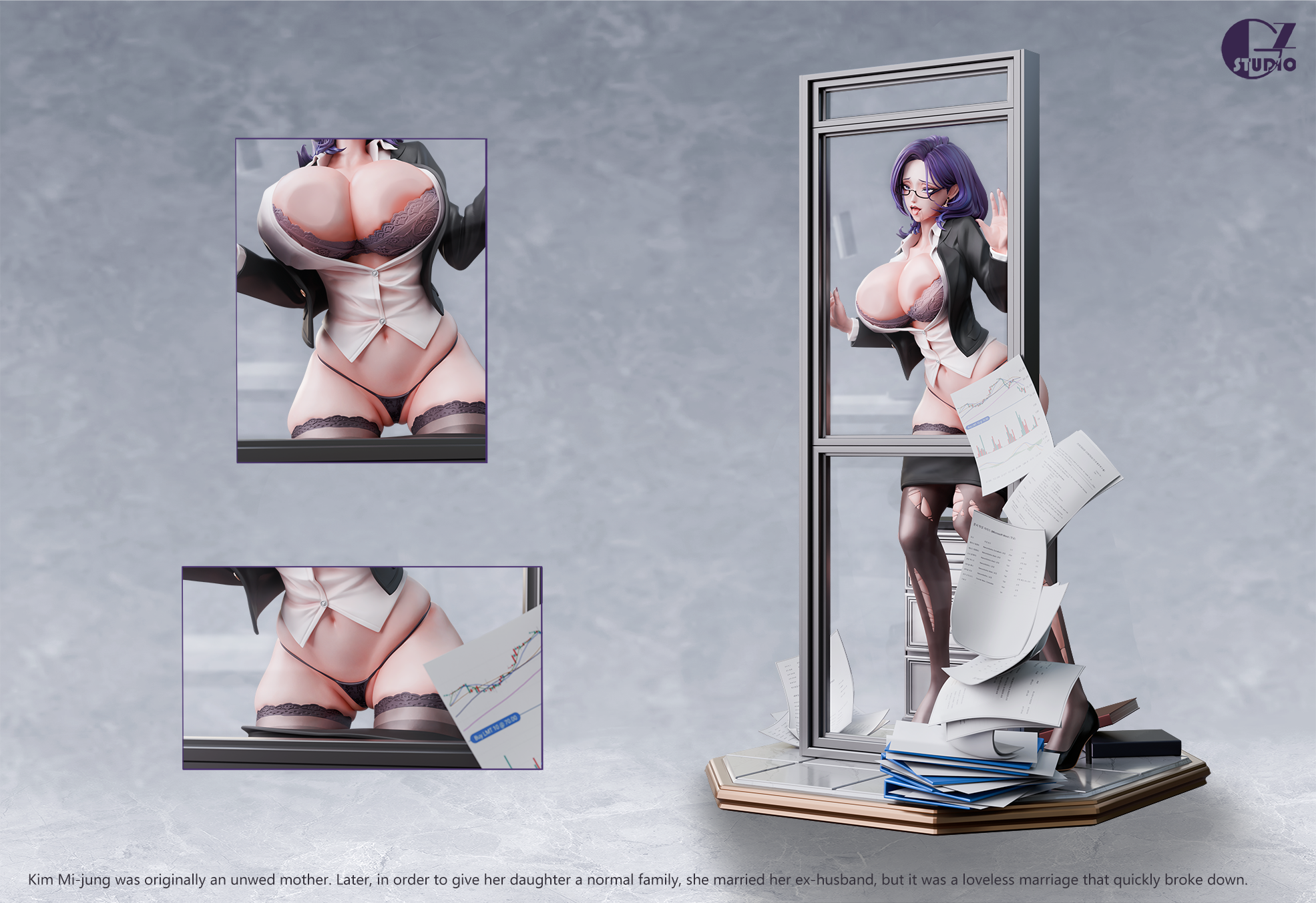 【Pre-sale】1/4 Scale Kim Mi-ting-GZ Studio