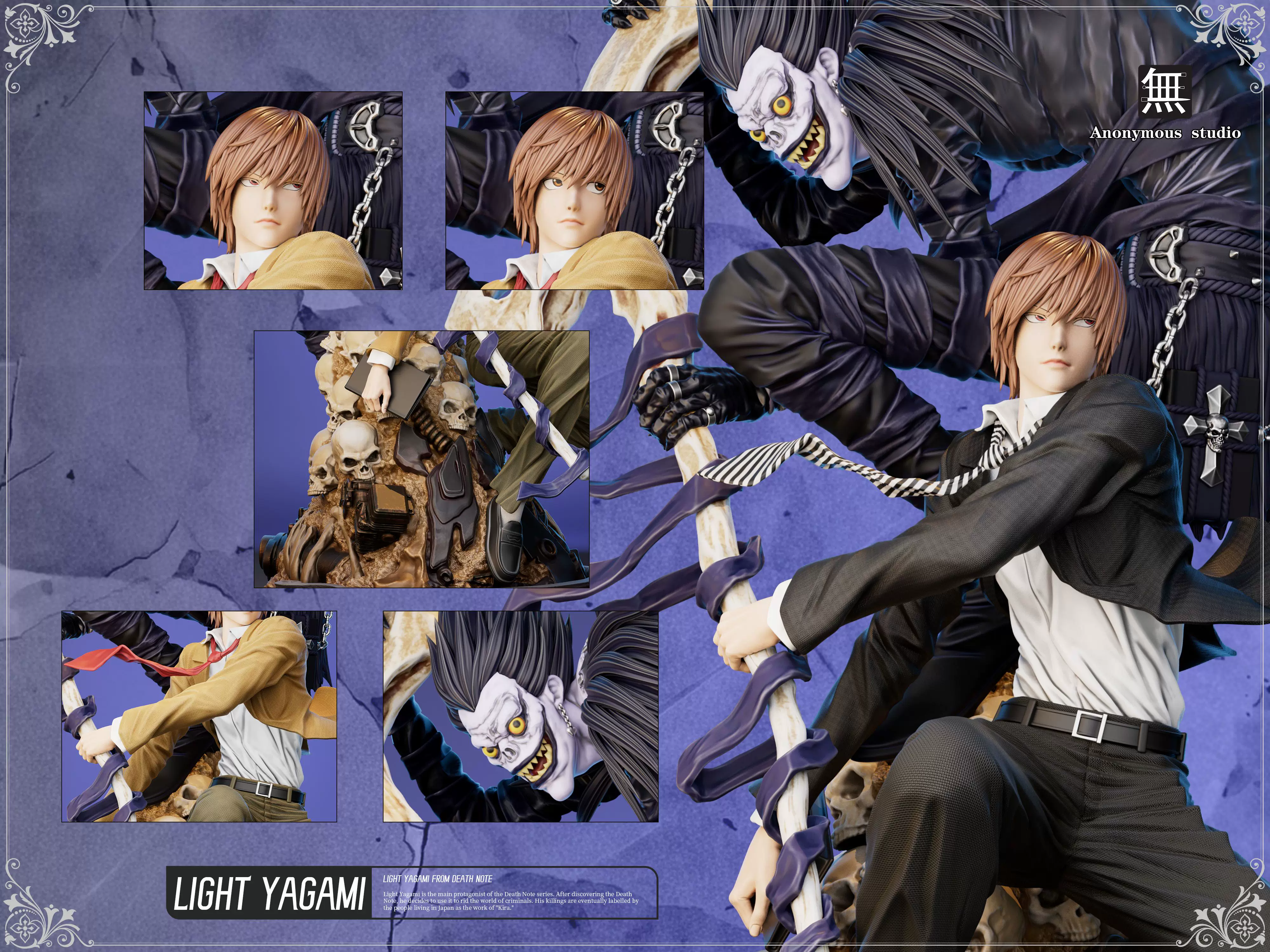 【Pre-sale】Yagami Light and Ryuk-Death Note-Anonymous Studio